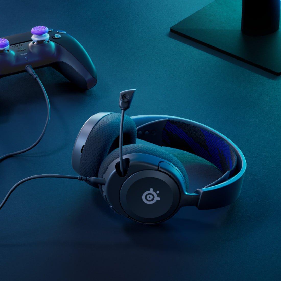 Steelseries Arctis Nova 1P Wired Gaming Headset - Black - سماعة Steelseries Arctis Nova 1P Wired Gaming Headset - Black - سماعة