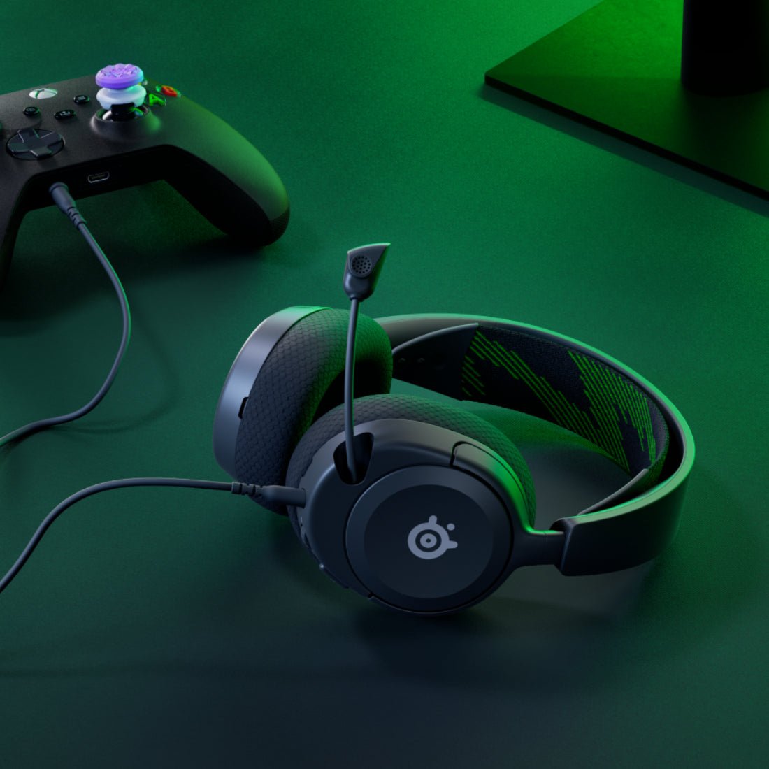 Steelseries Arctis Nova 1X Wired Gaming Headset - Black - سماعة Steelseries Arctis Nova 1X Wired Gaming Headset - Black - سماعة
