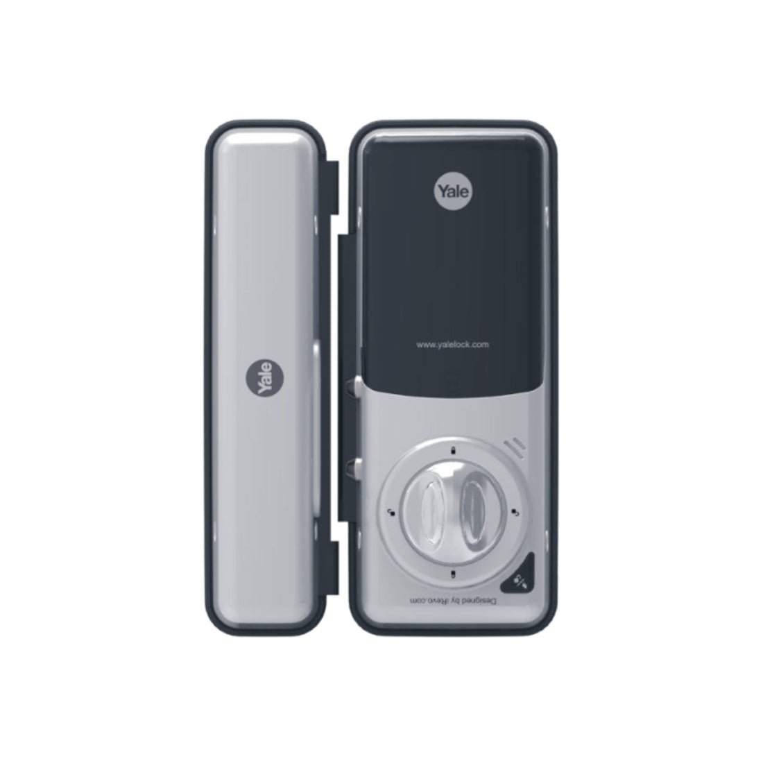 Yale YDG313 Shine Smart Door Lock Bundle - Silver - قفل ذكي - Store 974 | ستور ٩٧٤