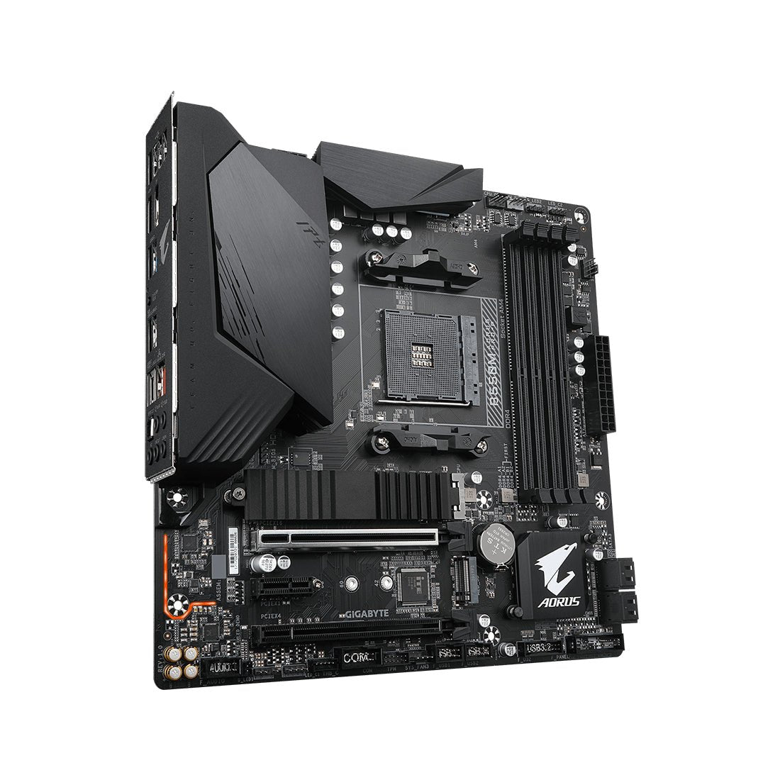 (Pre-Owned) Gigabyte B550M Aorus PRO-P DDR4 AM4 mATX Gaming AMD Motherboard - Store 974 | ستور ٩٧٤