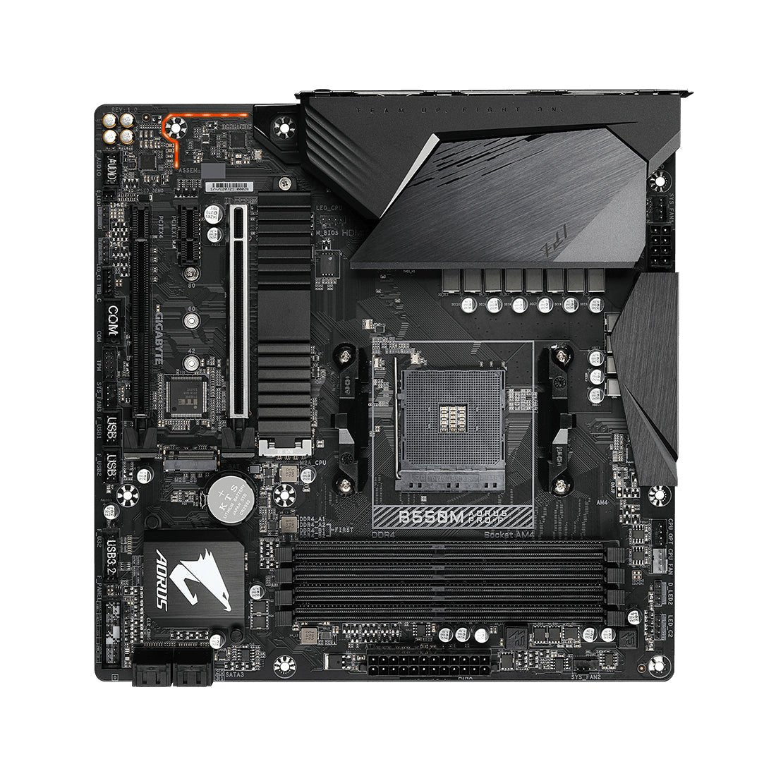 (Pre-Owned) Gigabyte B550M Aorus PRO-P DDR4 AM4 mATX Gaming AMD Motherboard - Store 974 | ستور ٩٧٤