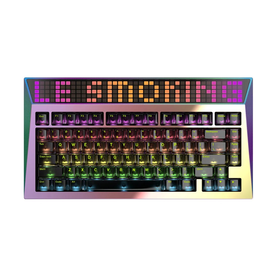 AngryMiao Cyberboard R2 Le Smoking Wireless Keyboard Limited Edition - Psychedelic - Store 974 | ستور ٩٧٤