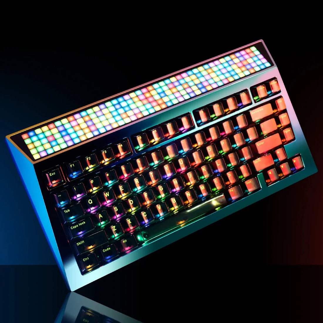 AngryMiao Cyberboard R2 Le Smoking Wireless Keyboard Limited Edition - Psychedelic - Store 974 | ستور ٩٧٤