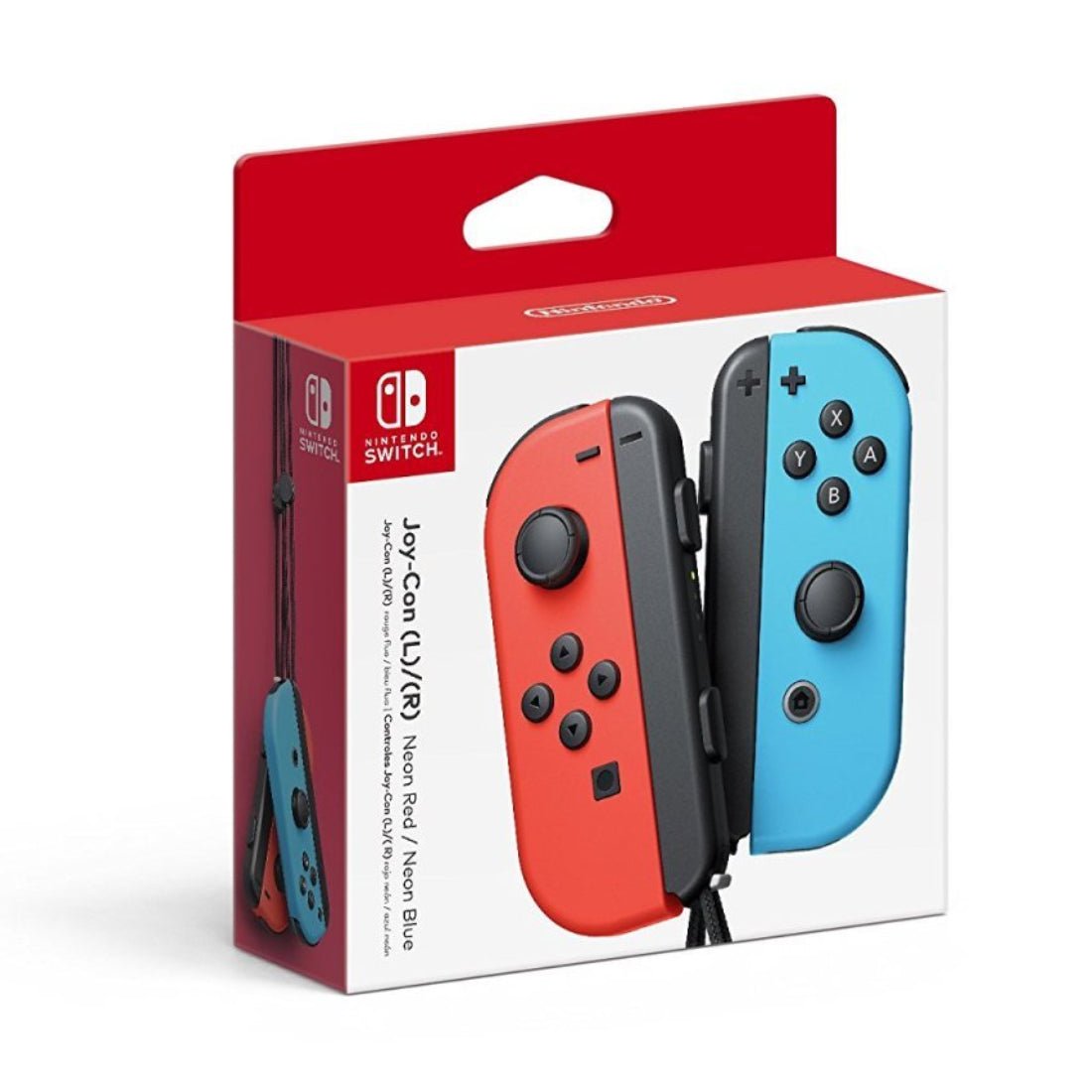 Nintendo Switch Joy-Con Pair - Red & Blue - وحدة تحكم Nintendo Switch Joy-Con Pair - Red & Blue - وحدة تحكم