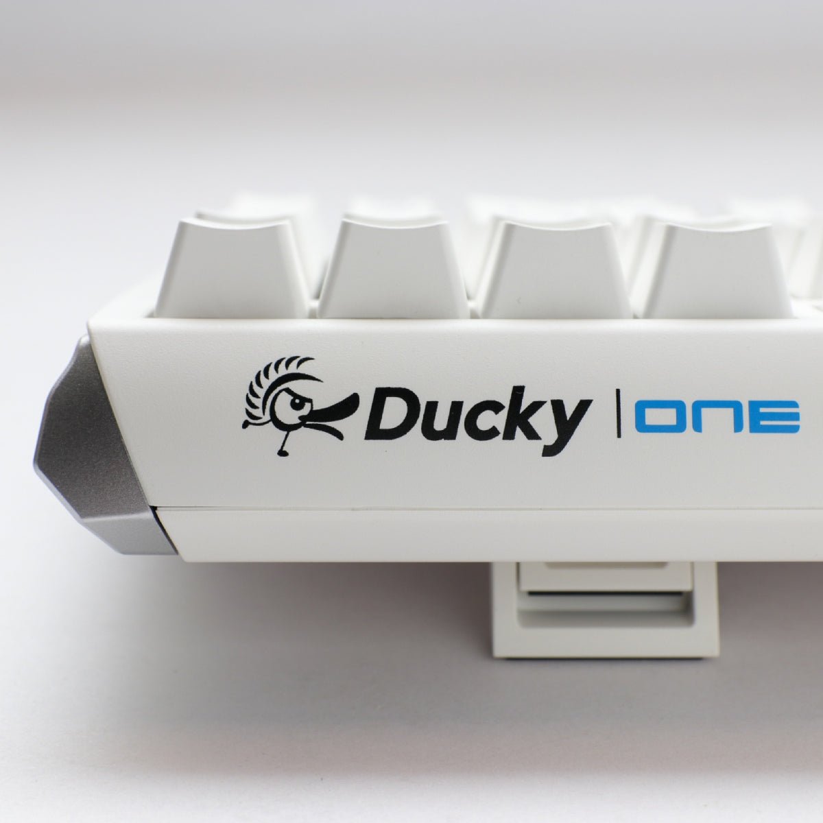 Ducky One 3 TKL Pure White Wired Mechanical Gaming Keyboard - Silent Red Switch - لوحة مفاتيح - Store 974 | ستور ٩٧٤