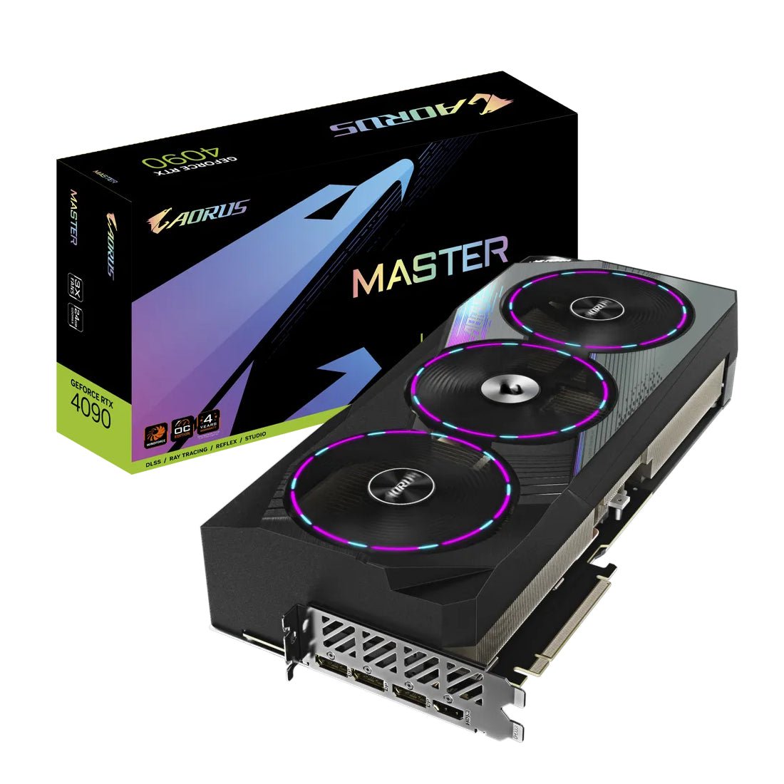 Gigabyte Aorus GeForce RTX 4090 Master 24GB GDDR6X Graphics Card - كرت الشاشة - Store 974 | ستور ٩٧٤
