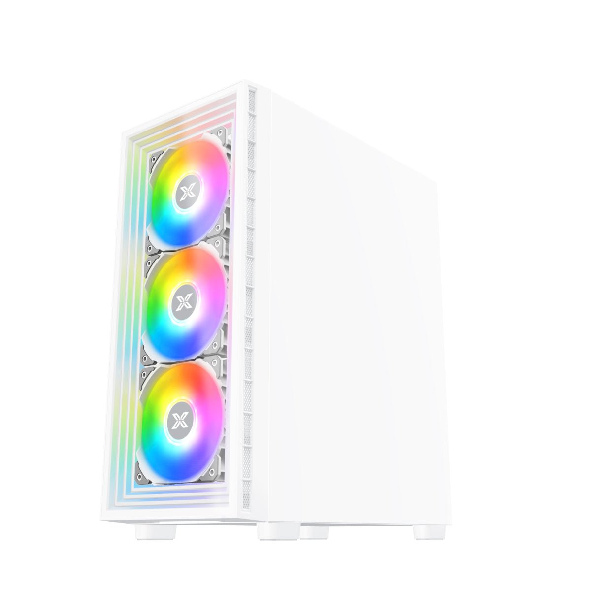 Xigmatek Phantom ATX Mid Tower Case - Arctic - صnadoق Xigmatek Phantom ATX Mid Tower Case - Arctic - صnadoق
