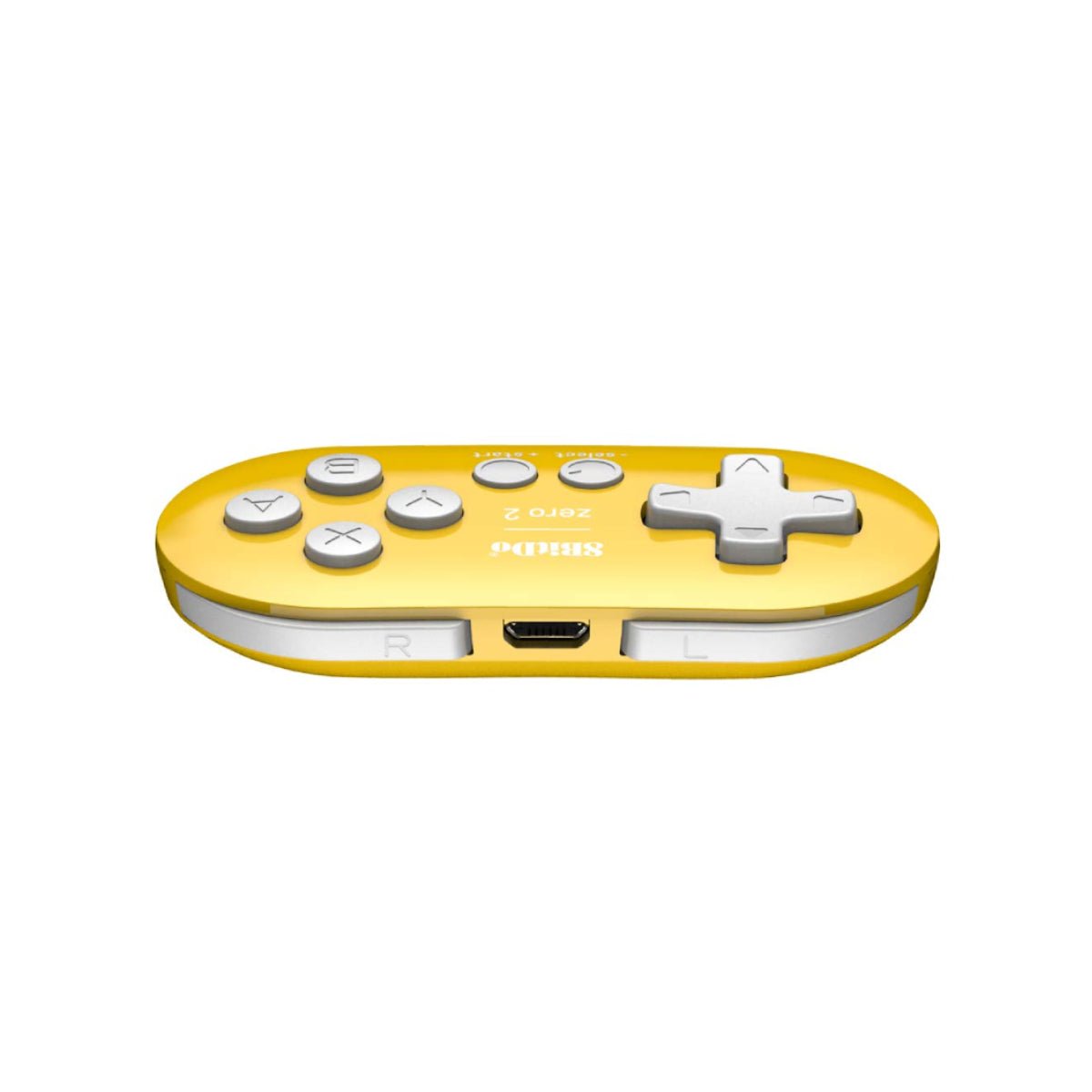 8Bitdo Zero 2 Wireless Gamepad Mini Controller - Yellow - Store 974 | ستور ٩٧٤