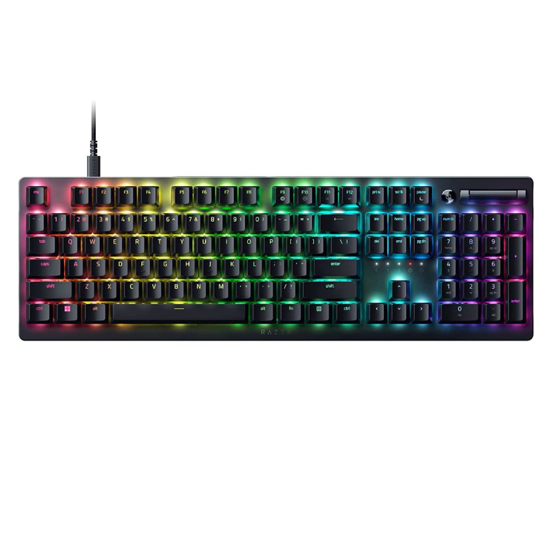 Razer DeathStalker V2 RGB Gaming Keyboard - Black - Store 974 | ستور ٩٧٤
