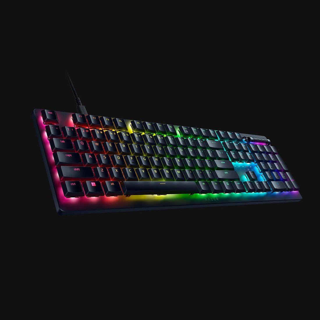 Razer DeathStalker V2 RGB Gaming Keyboard - Black - Store 974 | ستور ٩٧٤