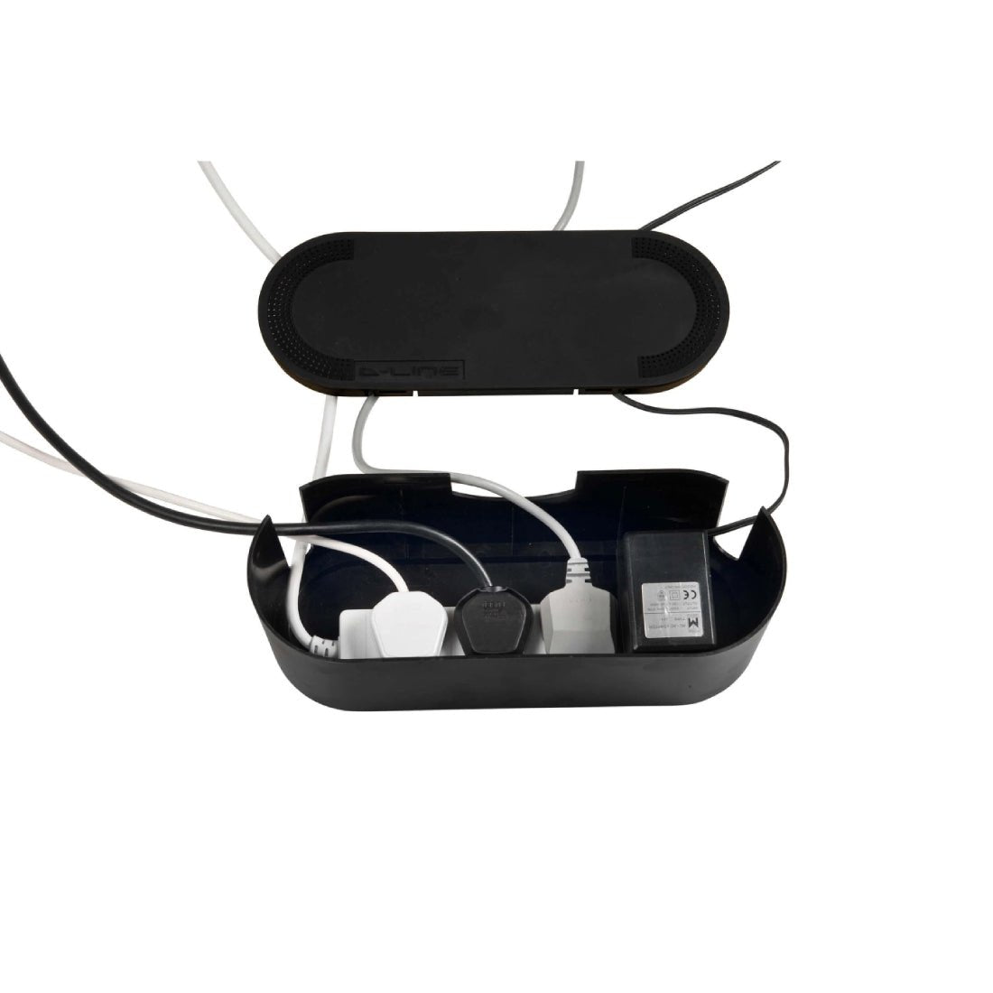 D-Line Small Cable Tidy Unit - Black - أكسسوارات D-Line Small Cable Tidy Unit - Black - أكسسوارات