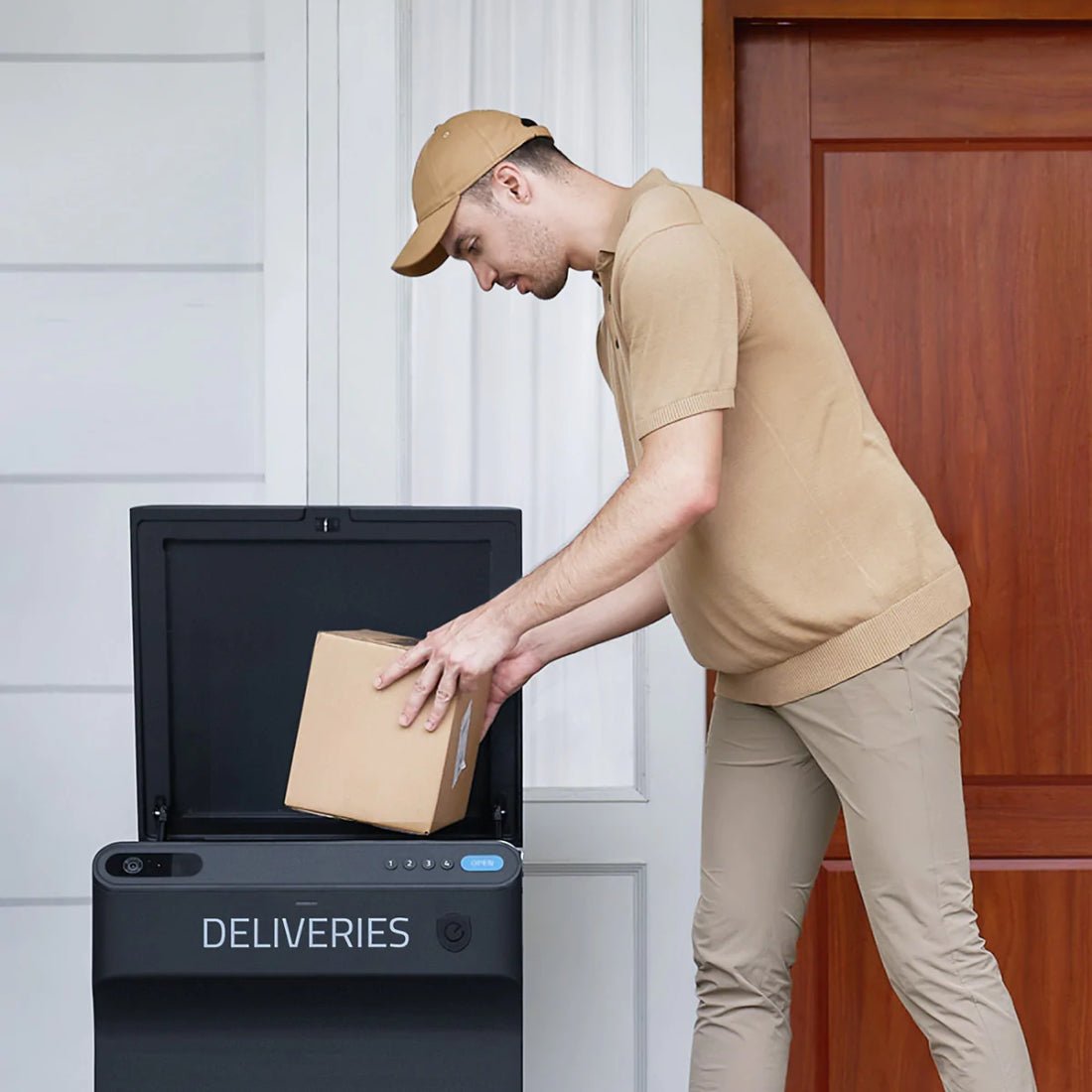 Eufy SmartDrop Smart Delivery Box - Black - حاوية استقبال طلبات Eufy SmartDrop Smart Delivery Box - Black - حاوية استقبال طلبات