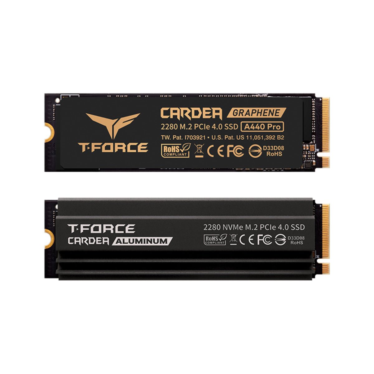 Team Group T-Force Cardea A440 Pro Graphene 1TB Gen4 x4 M.2 SSD - مساحة تخزين - Store 974 | ستور ٩٧٤