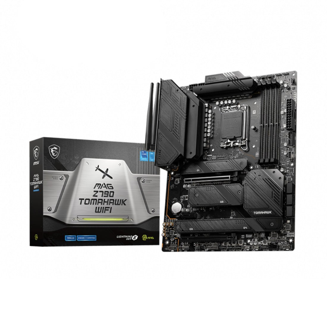 MSI MAG Z790 Tomahawk Gaming WIFI DDR5 LGA1700 Intel ATX Gaming Motherboard - اللوحة الأم - Store 974 | ستور ٩٧٤