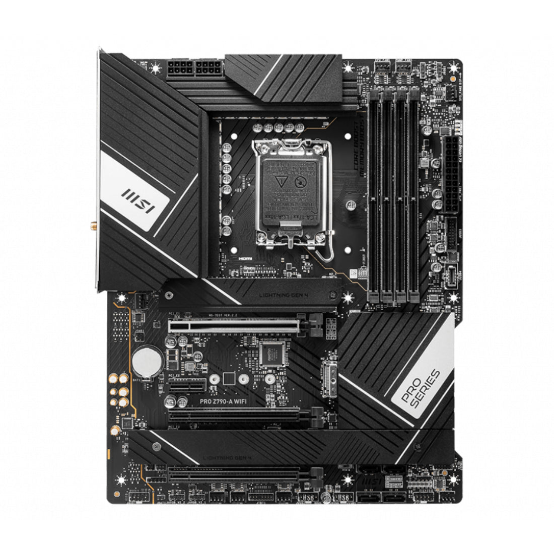 MSI Pro Z790-A Gaming WIFI DDR5 LGA1700 Intel ATX Gaming Motherboard - اللوحة الأم - Store 974 | ستور ٩٧٤