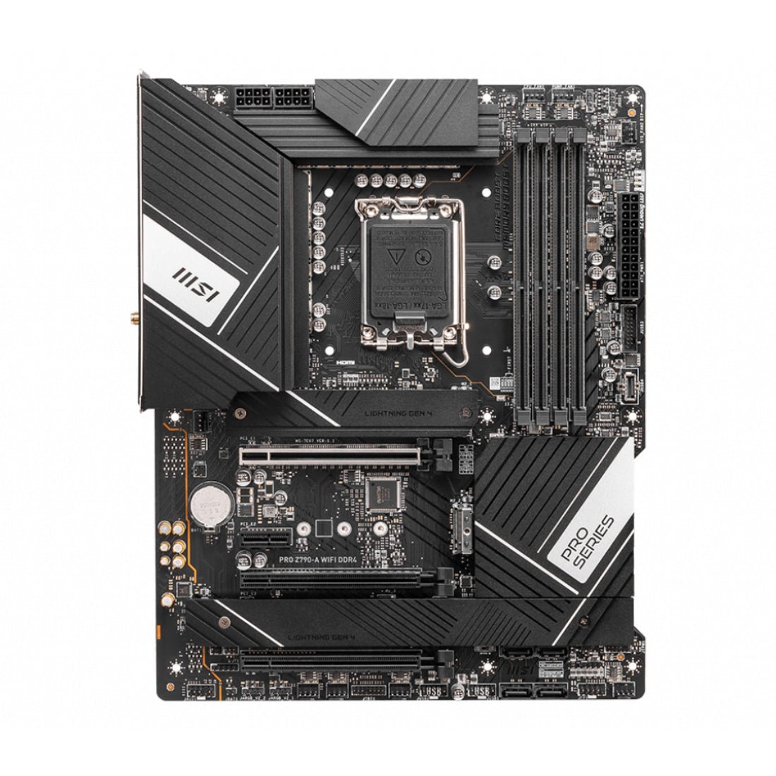 MSI Pro Z790-A Gaming WIFI DDR4 LGA1700 Intel ATX Gaming Motherboard - اللوحة الأم - Store 974 | ستور ٩٧٤