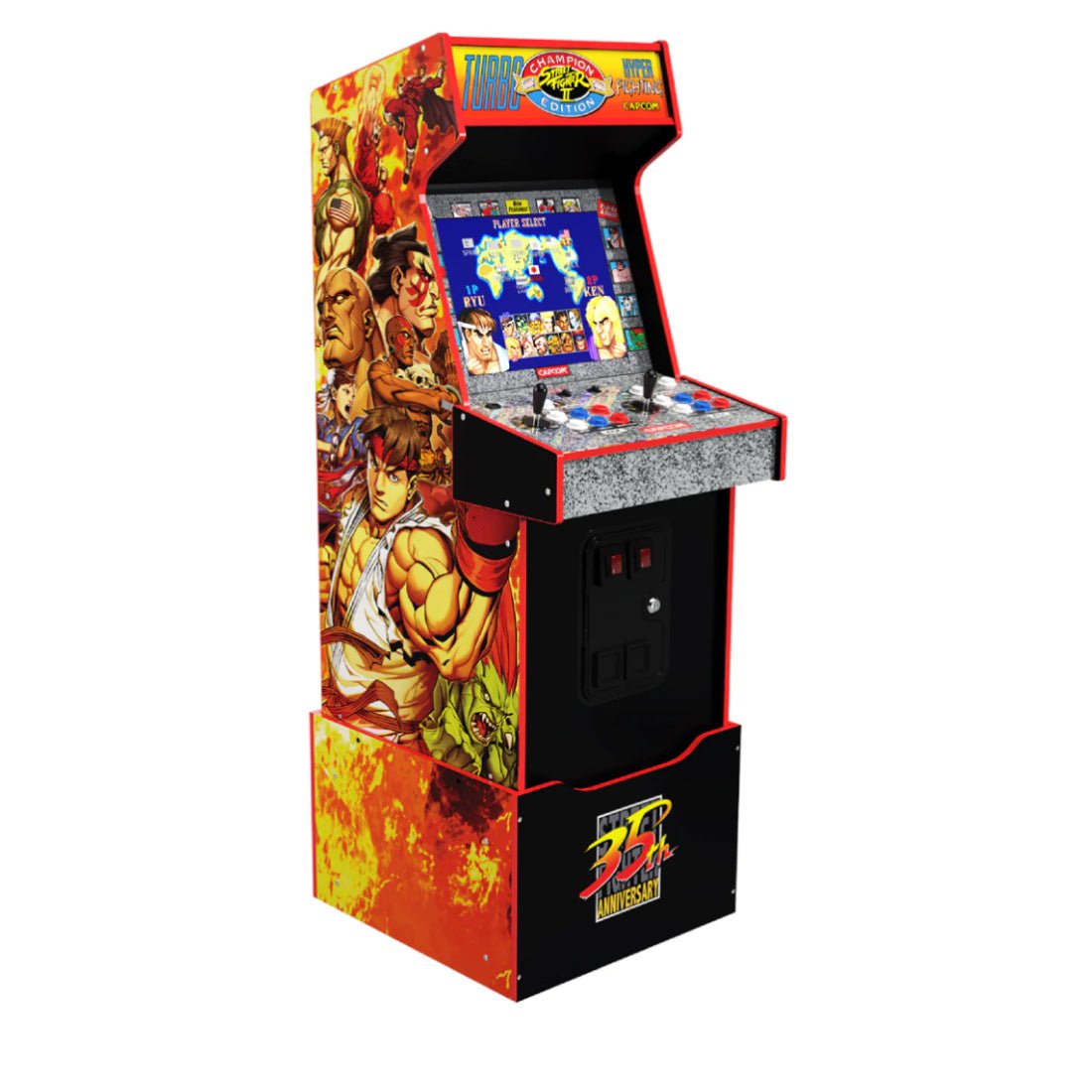 Arcade1Up Street Fighter Legacy Edition Cabinet - Store 974 | ستور ٩٧٤