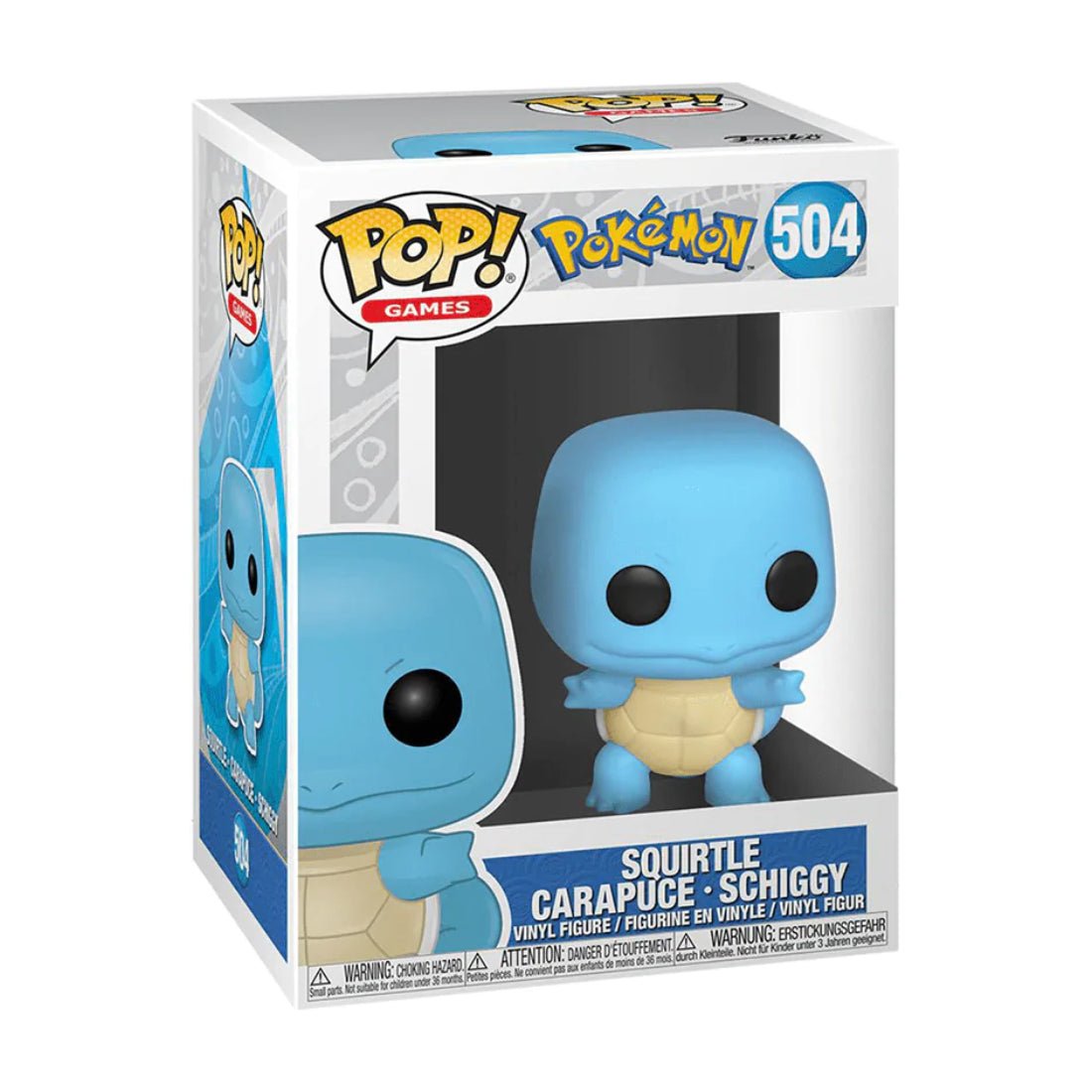 Funko Pop! Games: Pokémon - Squirtle #504 - دمية - Store 974 | ستور ٩٧٤