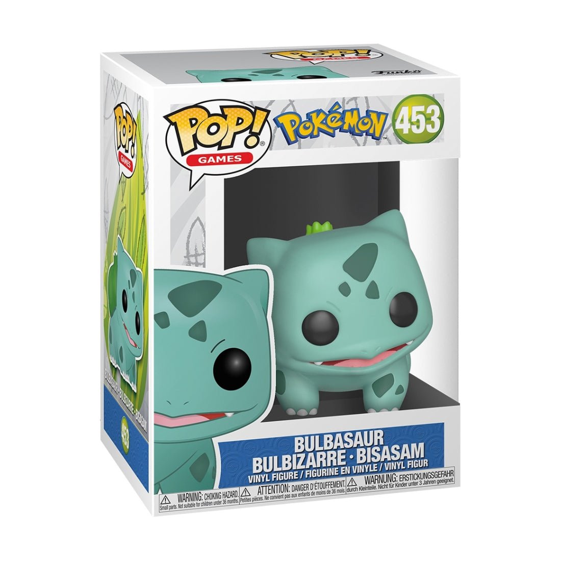 Funko Pop! Games: Pokémon - Bulbasaur #453 - دمية - Store 974 | ستور ٩٧٤