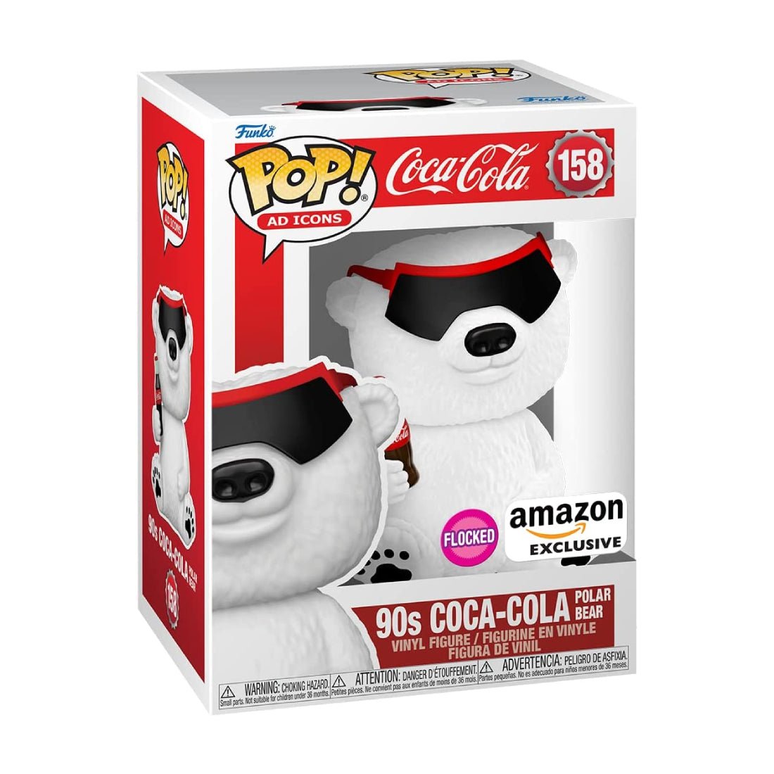 Funko Pop! Ad Icons: Coca-Cola - 90s Coca-Cola Polar Bear #158 - دمية - Store 974 | ستور ٩٧٤