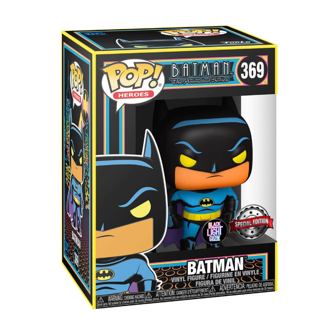 Funko Pop! Heroes: Batman The Animated Series - Batman #369 (Exclusive) - دمية - Store 974 | ستور ٩٧٤