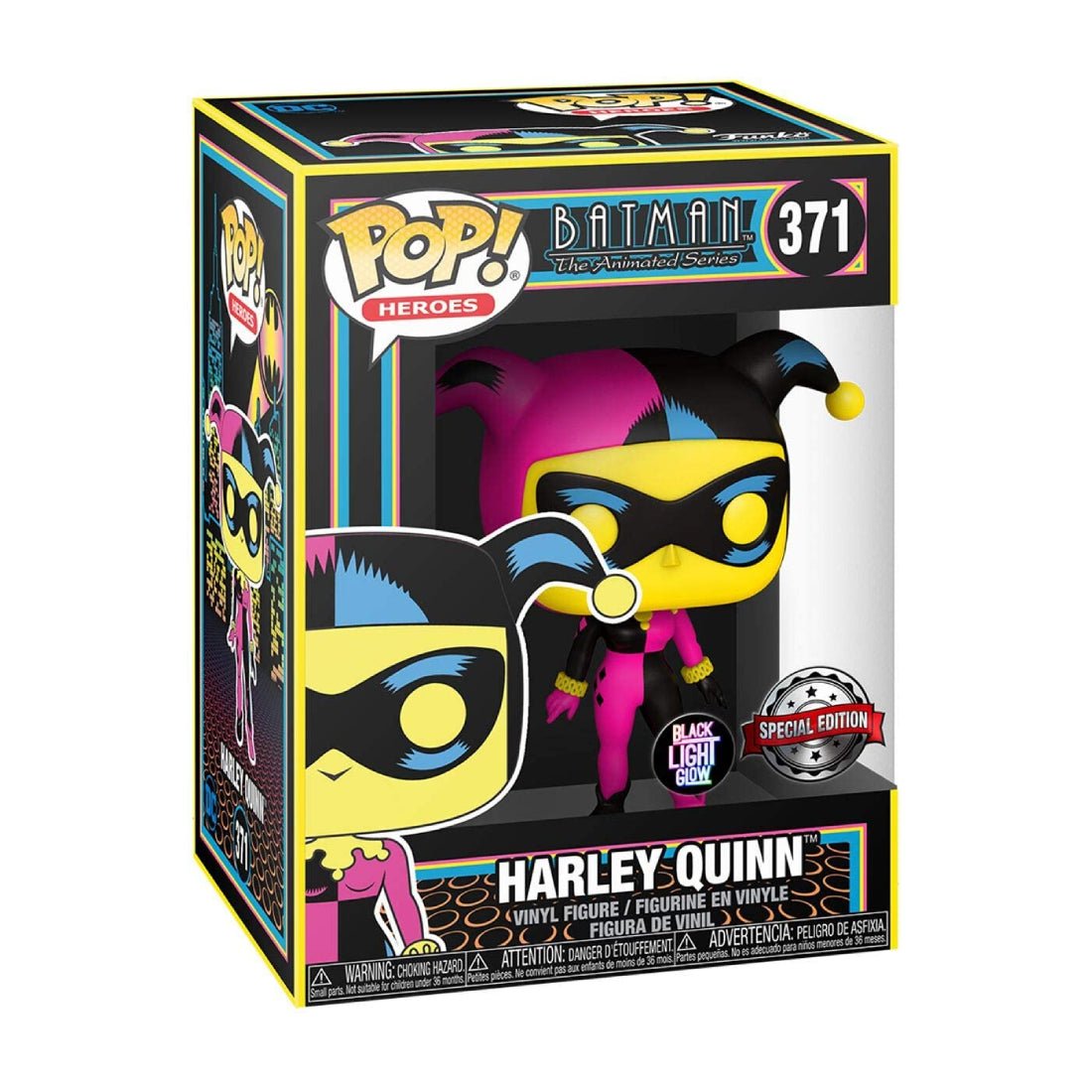 Funko Pop! Heroes: Batman The Animated Series - Harley Quinn #371 (Exclusive) - دمية - Store 974 | ستور ٩٧٤
