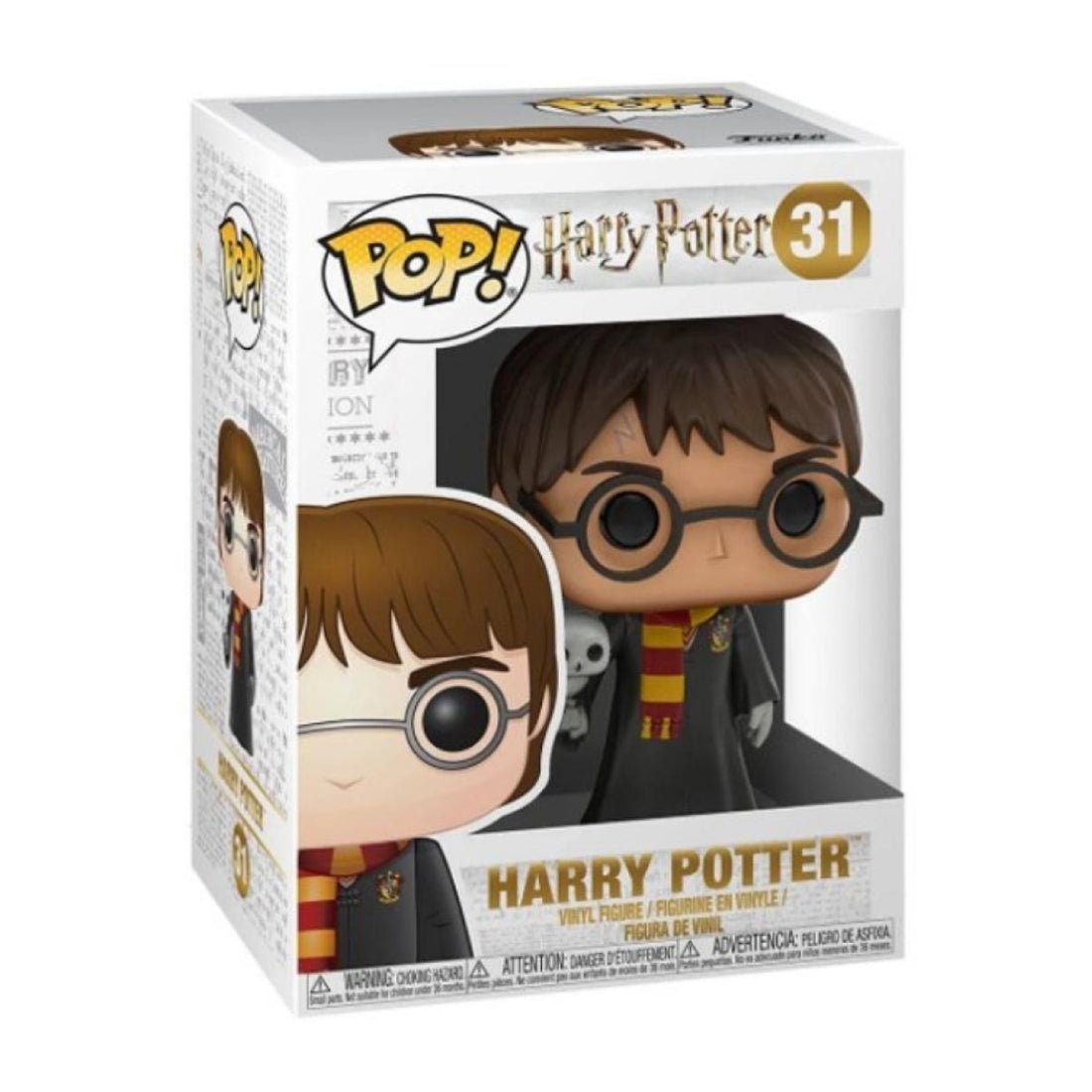Funko Pop! Movies: Harry Potter - Harry Potter with Hedwig #31 - دمية - Store 974 | ستور ٩٧٤