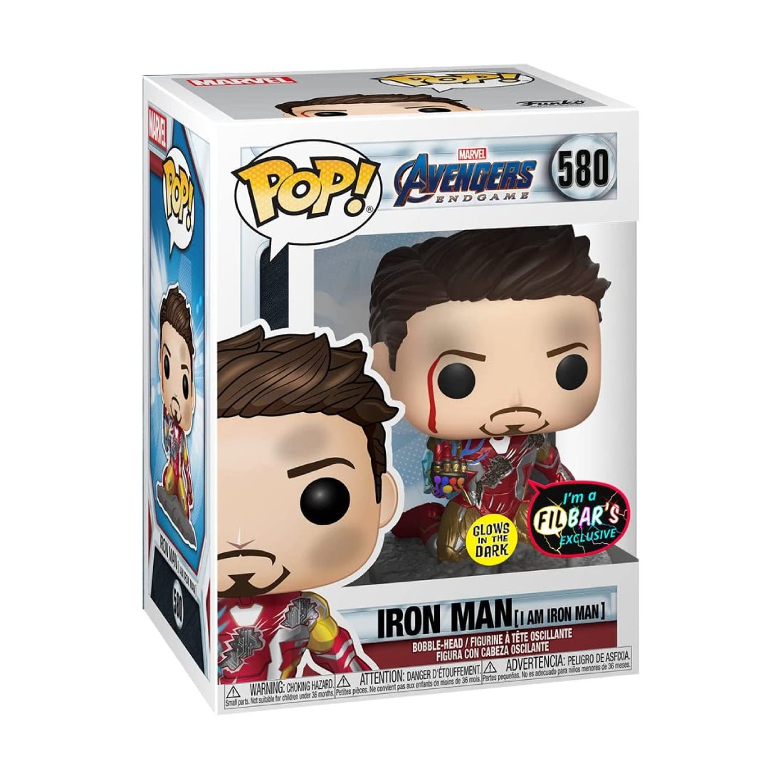 Funko Pop! Marvel: Avengers Endgame - I Am Iron Man #580 (Exclusive) - دمية - Store 974 | ستور ٩٧٤