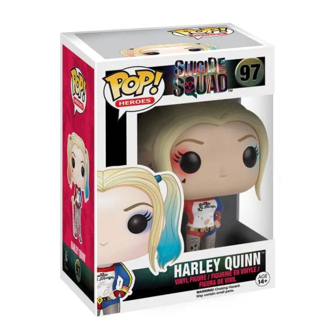 Funko Pop! Heroes: Suicide Squad - Harley Quinn #97 - دمية Funko Pop! Heroes: Suicide Squad - Harley Quinn #97 - دمية