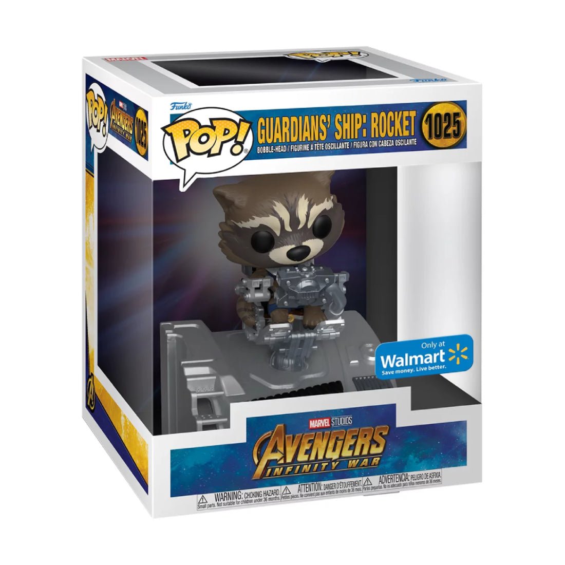 Funko Pop! Deluxe: Marvel - Guardians of the Galaxy - Rocket #1025 (Exclusive) - دمية Funko Pop! Deluxe: Marvel - Guardians of the Galaxy - Rocket #1025 (Exclusive) - دمية