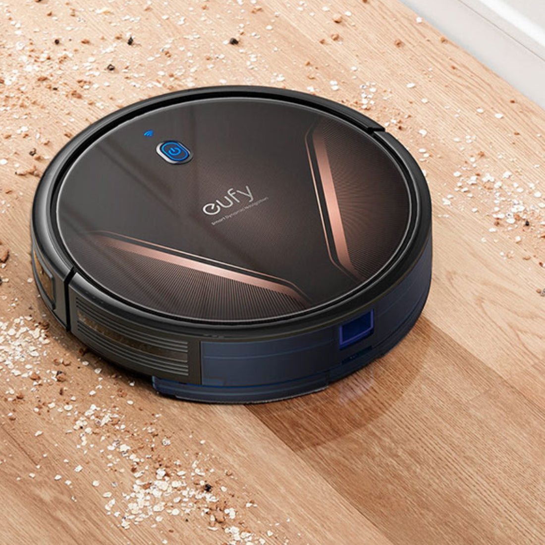 Eufy RoboVac G20 Hybrid 2-in-1 Mop and Vacuum Cleaner – Black - منظف - Store 974 | ستور ٩٧٤