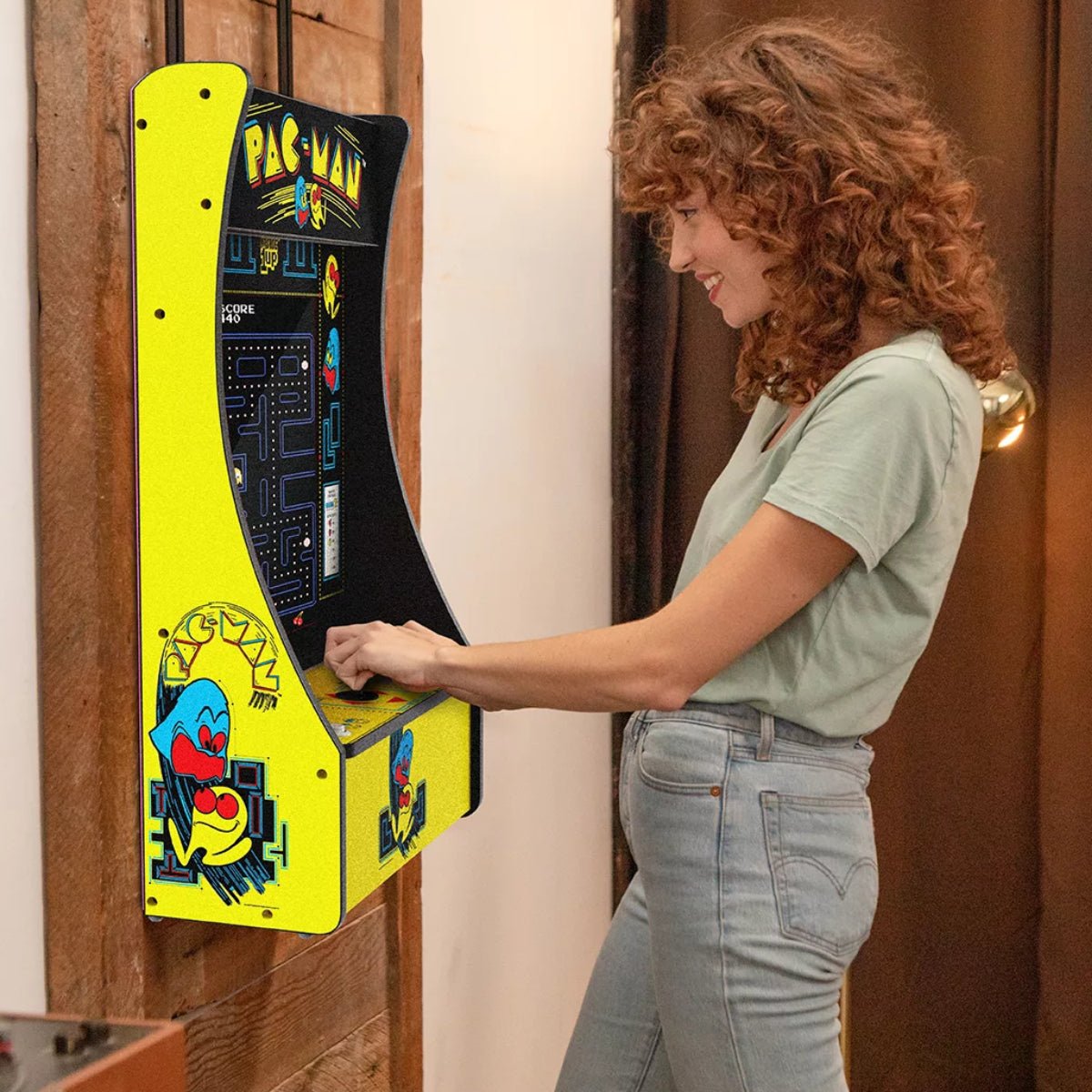 Arcade1up Pac-man PartyCade - ماكينة ألعاب Arcade1up Pac-man PartyCade - ماكينة ألعاب