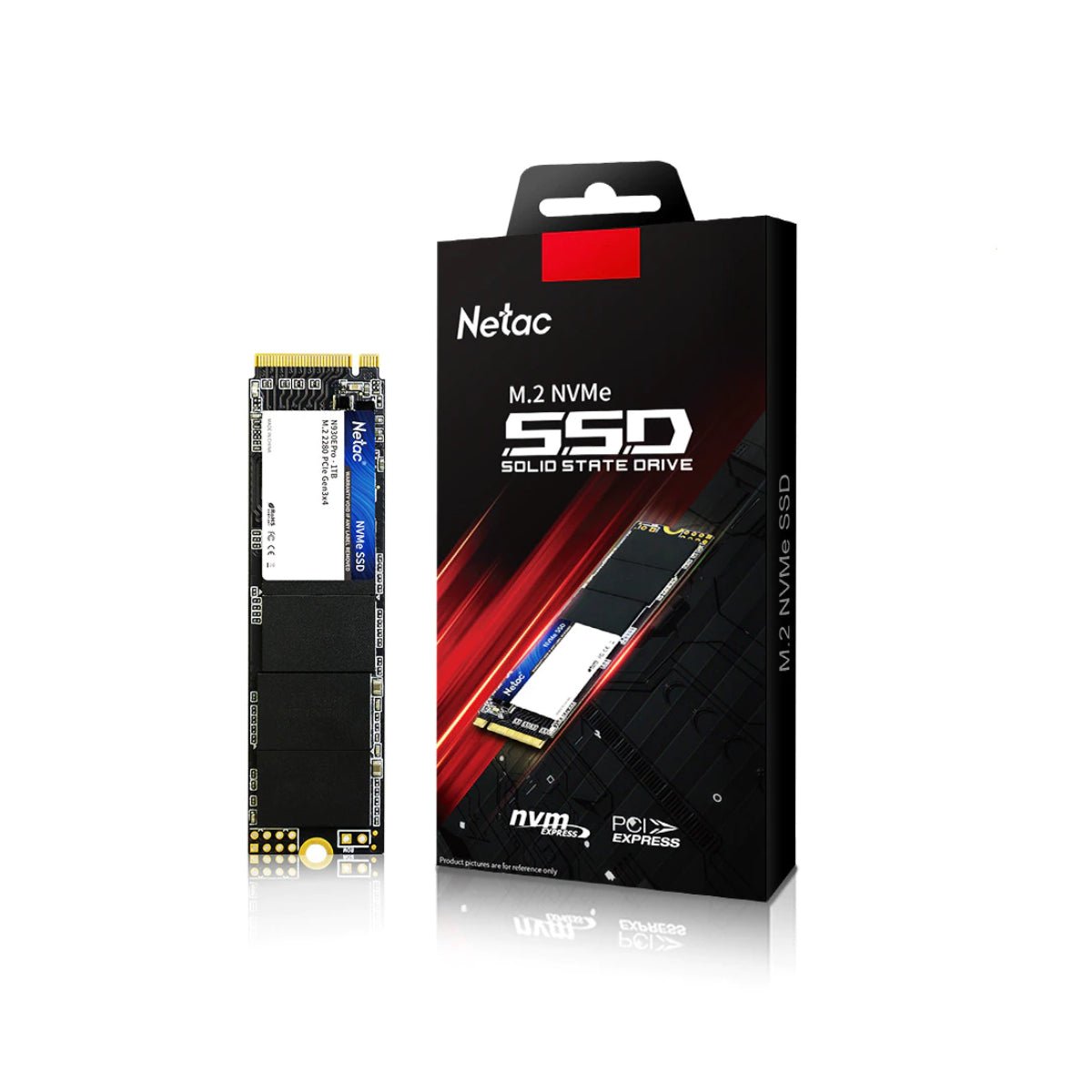Netac N930E Pro 512GB NVMe Gen Internal SSD مساحة تخزين