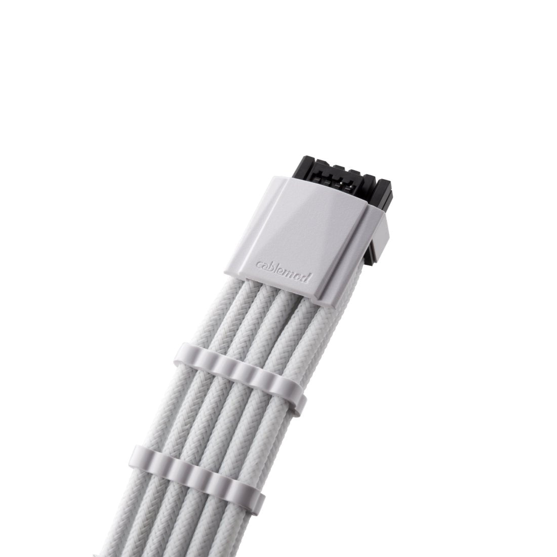 CableMod Pro ModMesh 12VHPWR PCI-e Cable Extension (White, 16-pin to Triple 8-pin, 45cm) - كابل - Store 974 | ستور ٩٧٤