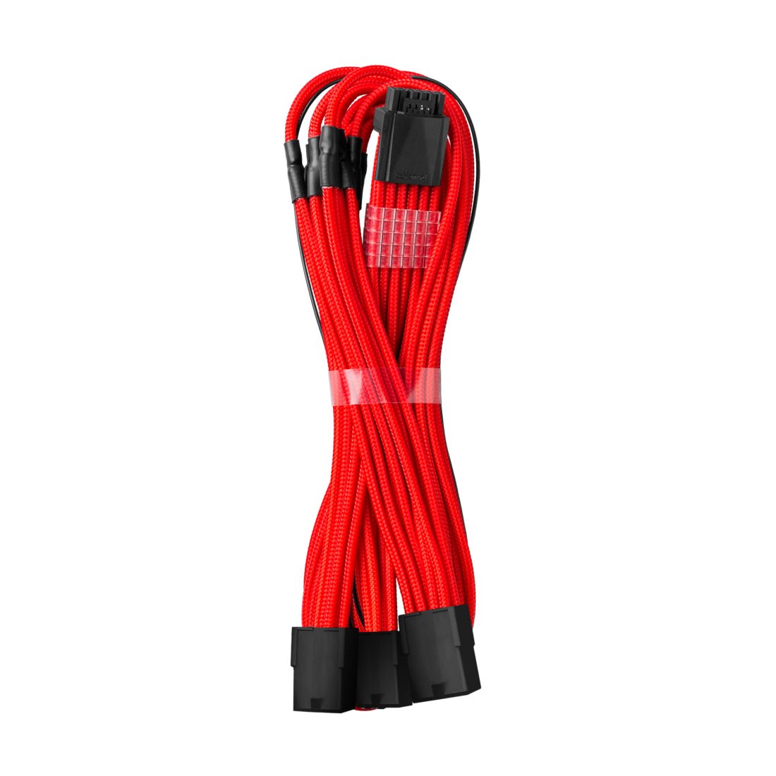 CableMod Pro ModMesh 12VHPWR PCI-e Cable Extension (Red, 16-pin to Triple 8-pin, 45cm) - كابل - Store 974 | ستور ٩٧٤