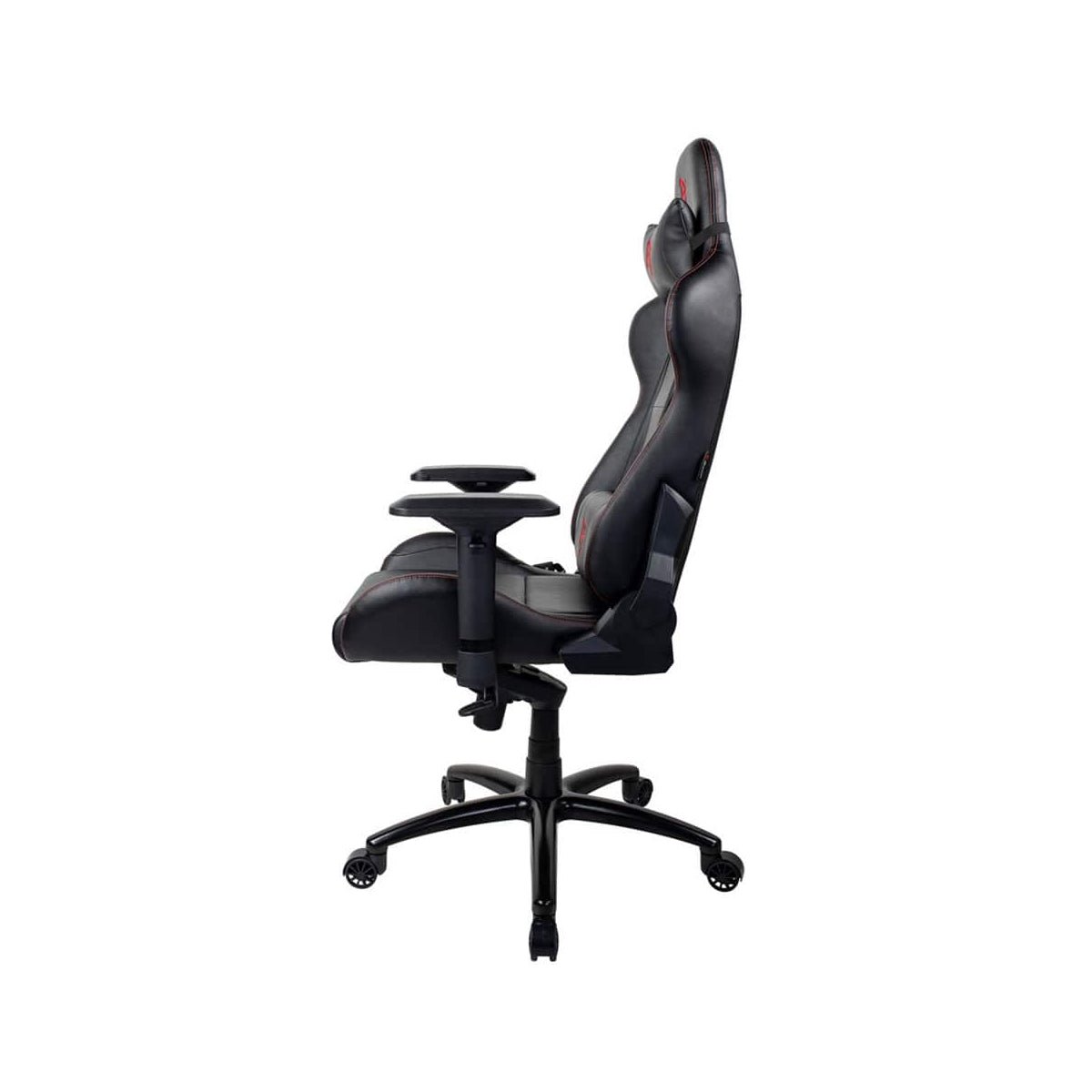 Arozzi Verona Signature Premium PU Leather Ergonomic Gaming Chair - Black - Red Accents - كرسي - Store 974 | ستور ٩٧٤