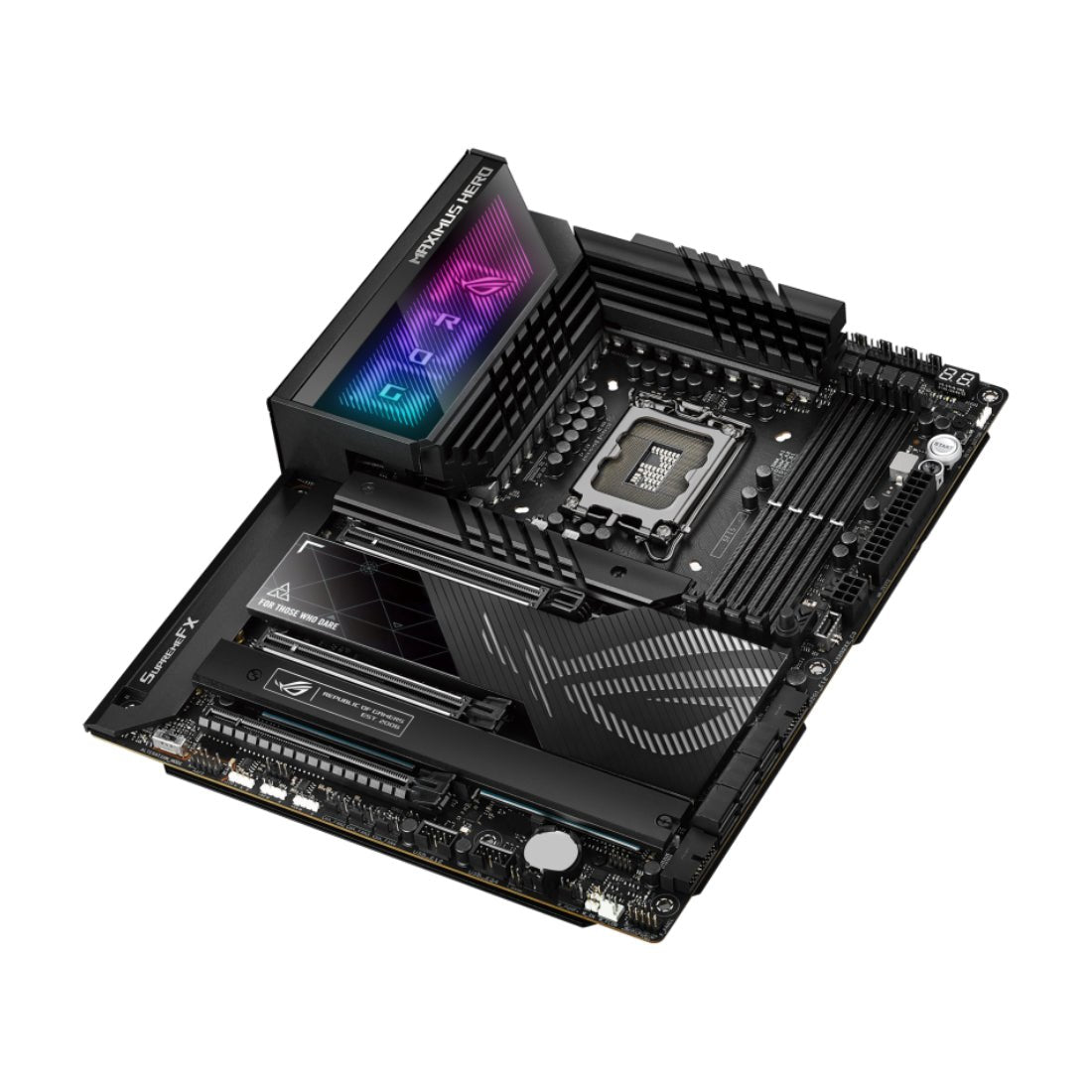 Asus ROG Maximus Z790 Hero WIFI DDR5 LGA1700 Intel ATX Gaming Motherboard- اللوحة الأم - Store 974 | ستور ٩٧٤