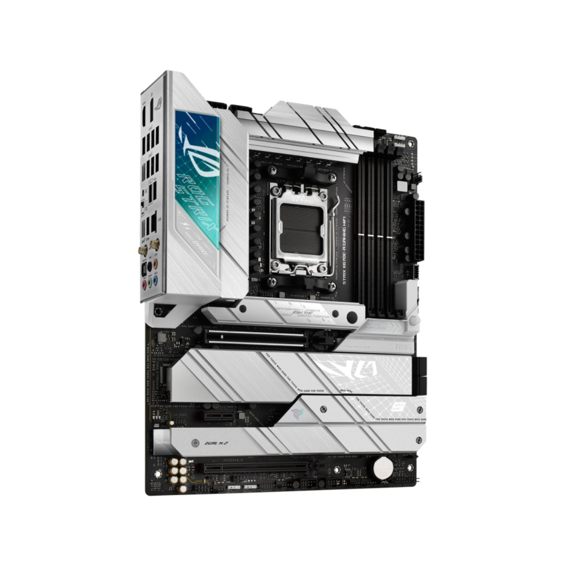 Asus ROG Strix X670E-A Gaming WIFI DDR5 AM5 AMD ATX Gaming Motherboard - اللوحة الأم - Store 974 | ستور ٩٧٤