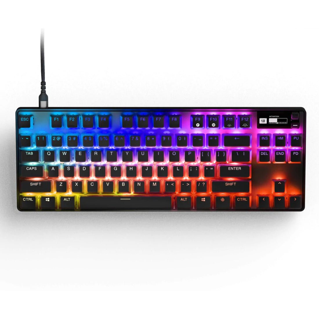 STEELSERIES APEX PRO TKL RGB لوحة مفاتيح ألعاب ميكانيكية سلك STEELSERIES APEX PRO TKL RGB لوحة مفاتيح ألعاب ميكانيكية سلك