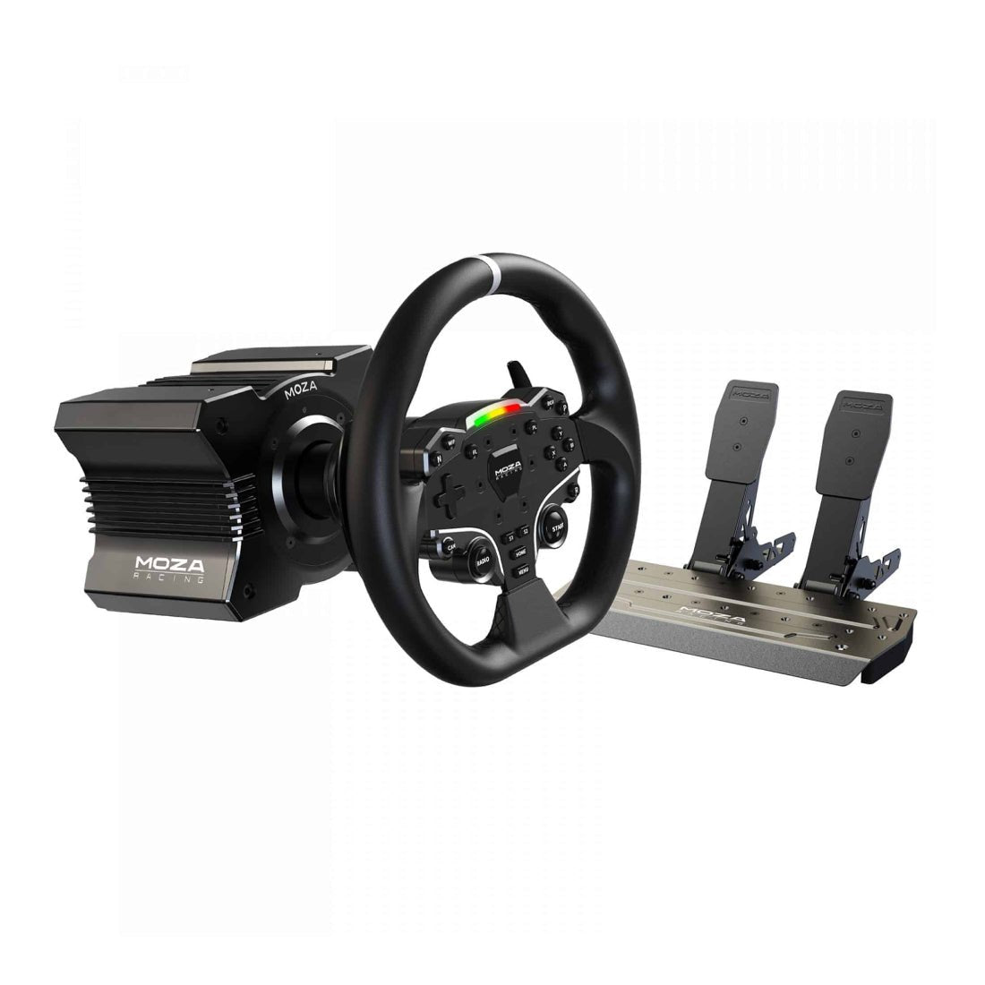 Moza R5 Wheelbase + ES Steering Wheel + SR-P Lite Pedals (No Clutch) Racing Bundle - محاكي - Store 974 | ستور ٩٧٤