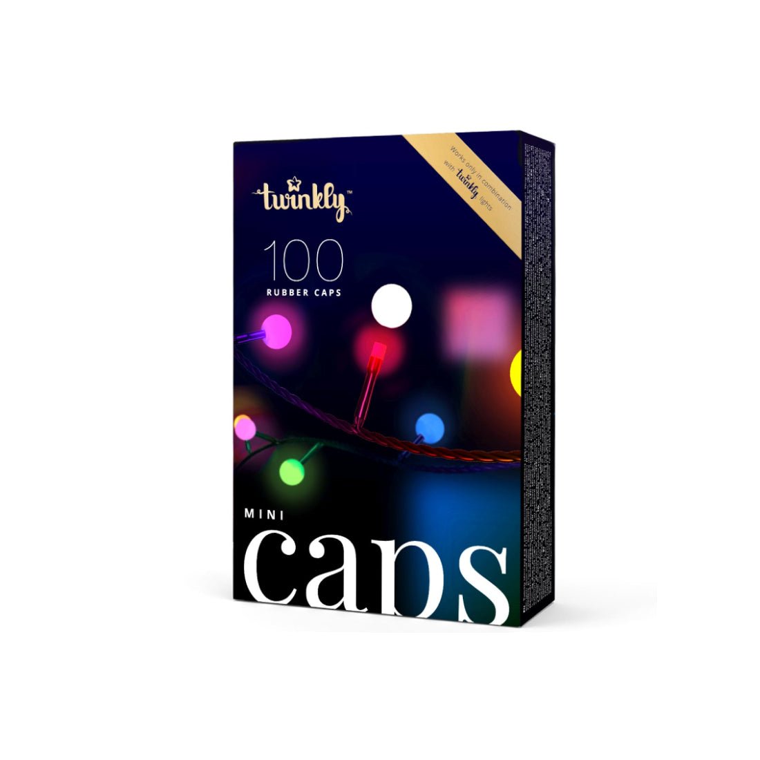 Twinkly Silicone Mini Sphere Shaped Caps - 100 Piece- إضاءة Twinkly Silicone Mini Sphere Shaped Caps - 100 Piece- إضاءة