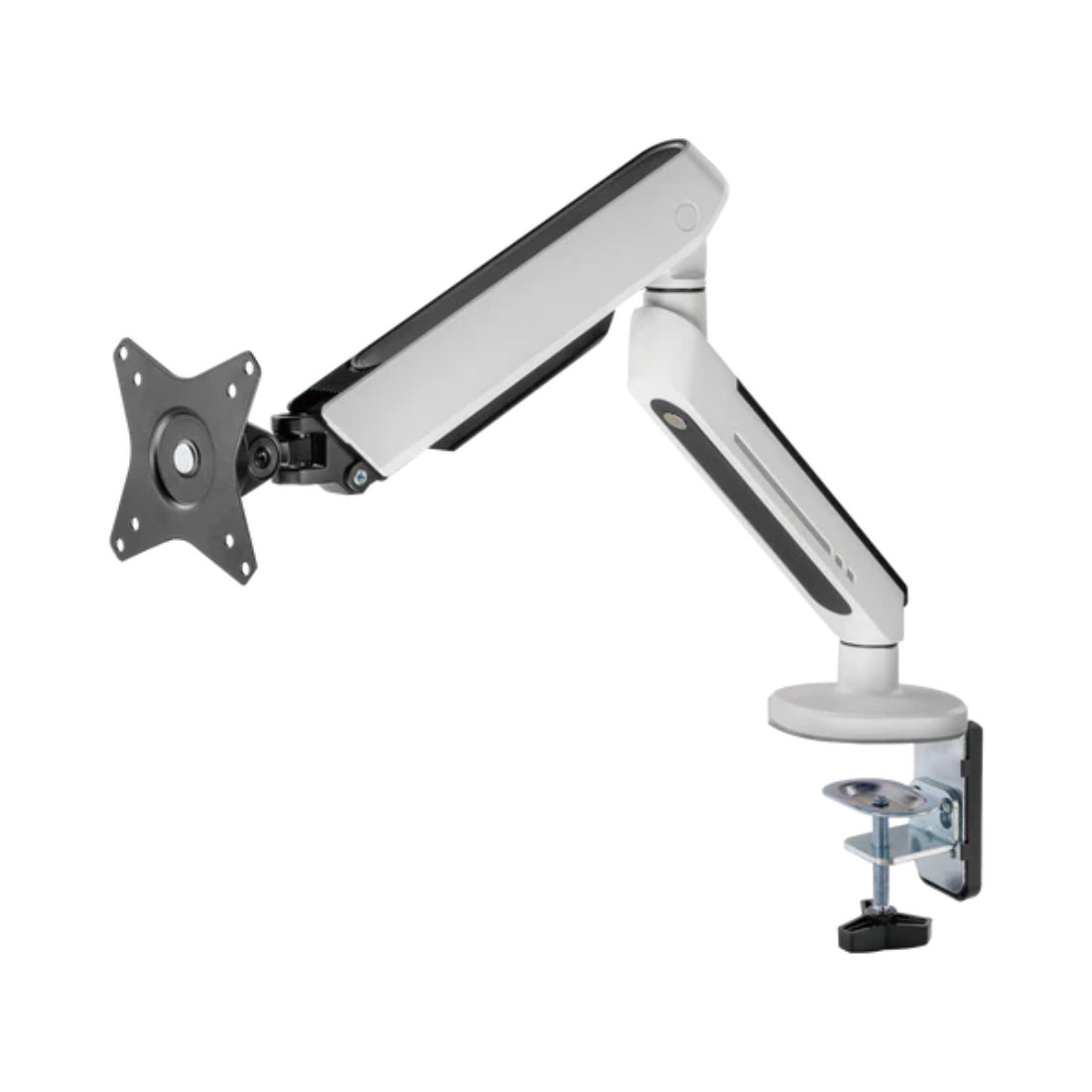 Twisted Minds Single Monitor Arm With USB RGB - White - حامل شاشة - Store 974 | ستور ٩٧٤
