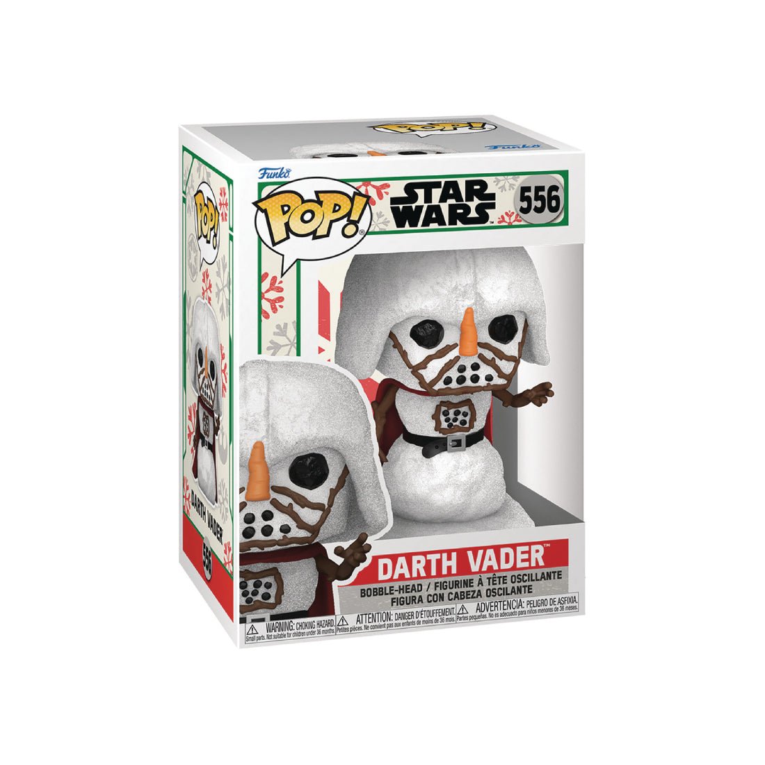 Funko Pop! Star Wars Holiday - Darth Vader (Snow Man) #556 - دمية - Store 974 | ستور ٩٧٤
