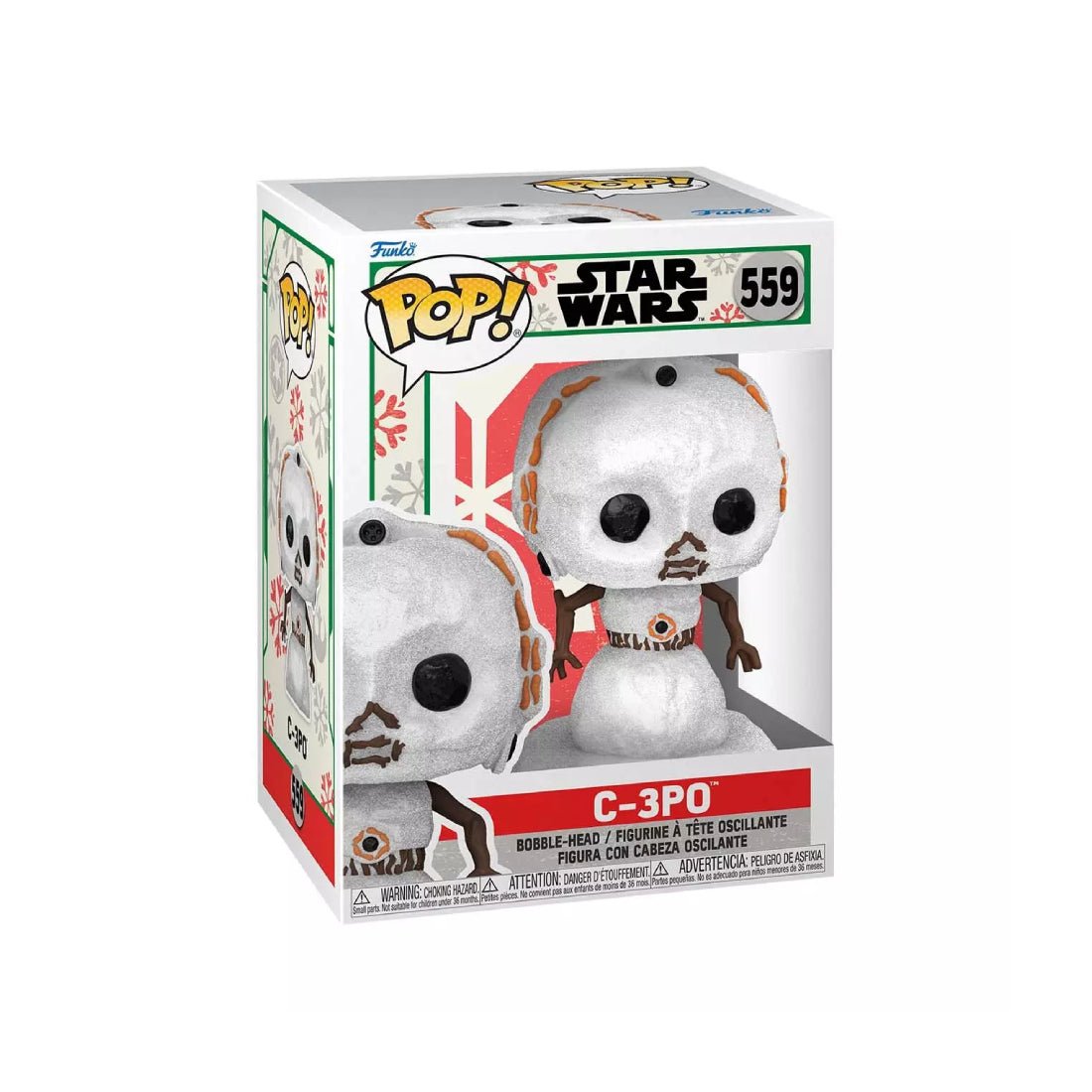Funko Pop! Star Wars Holiday - C-3PO (Snowman) #559 - دمية - Store 974 | ستور ٩٧٤