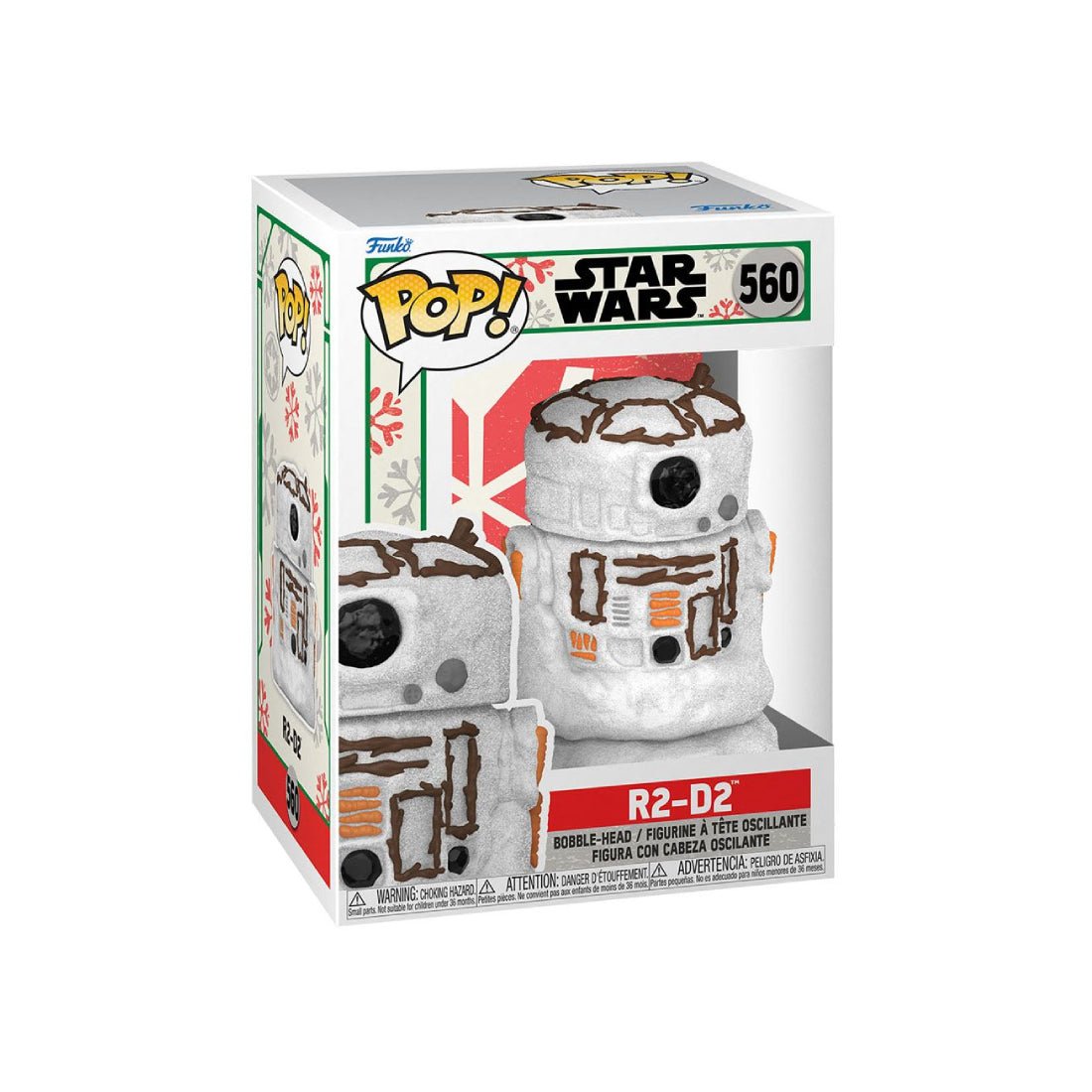 Funko Pop! Star Wars Holiday - R2-D2 (Snowman) #560 - دمية - Store 974 | ستور ٩٧٤