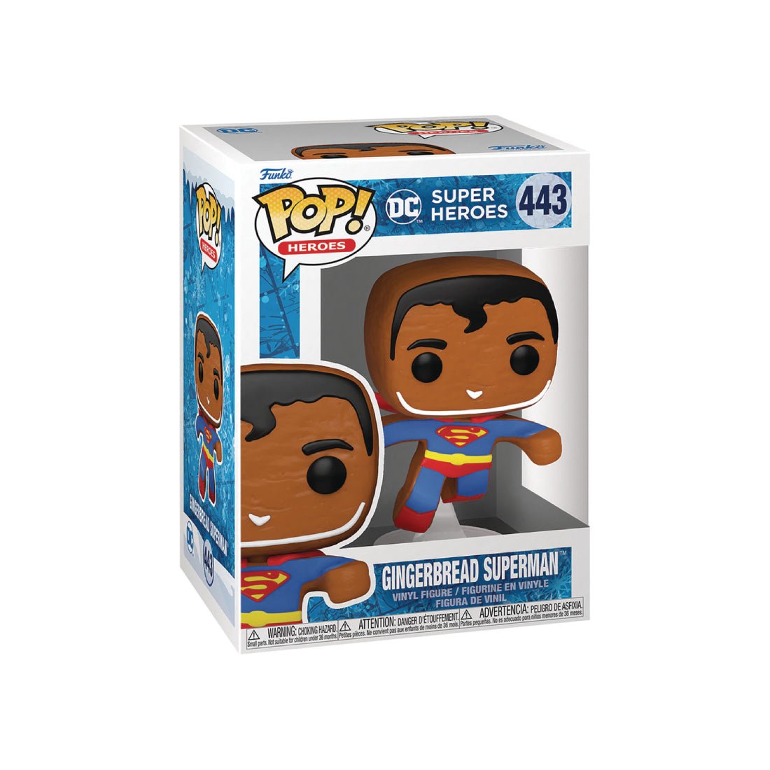 Funko Pop! Heroes: DC Super Heroes - Gingerbread Superman #443 - دمية - Store 974 | ستور ٩٧٤