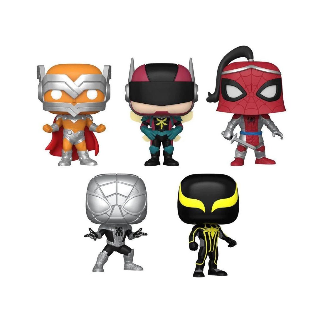 Funko Pop! Marvel: Year of the Spider - 5-Pack (Exclusive) - دمية - Store 974 | ستور ٩٧٤