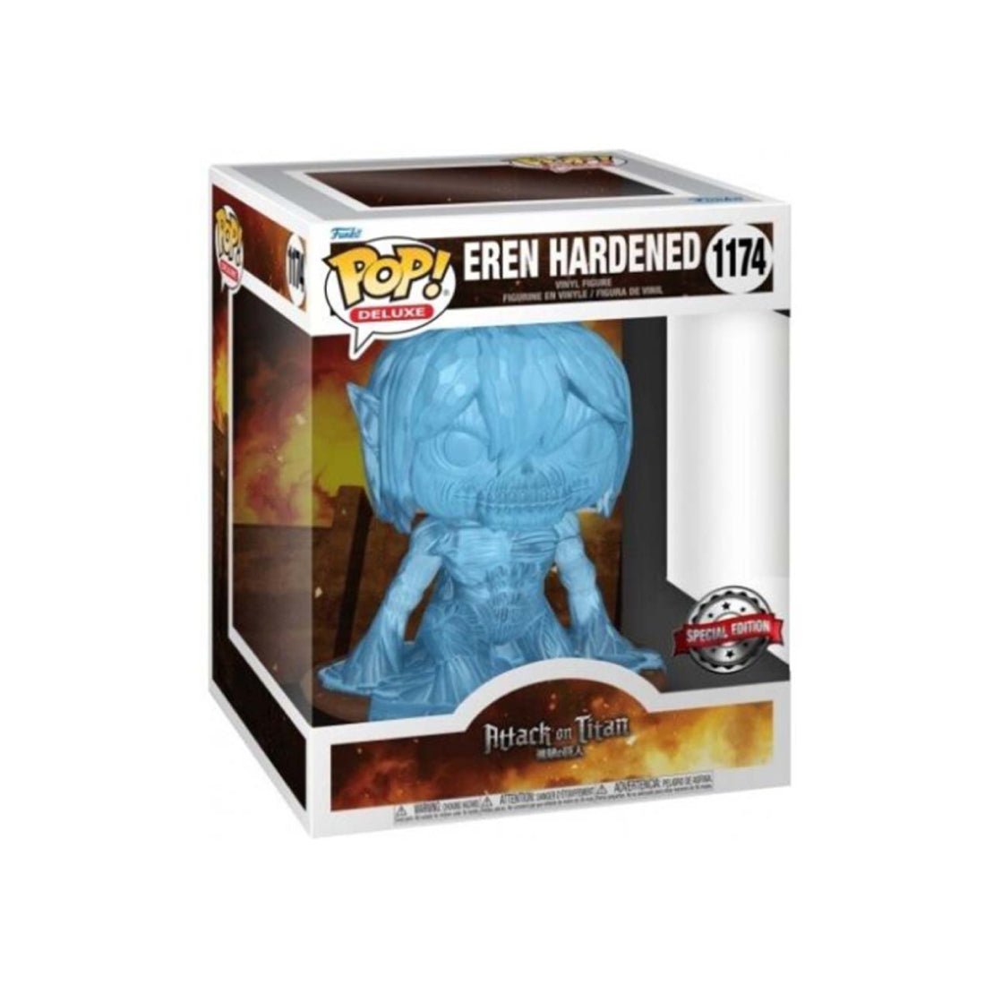 Funko Pop! Deluxe Animation: Attack on Titan S3 - Eren Hardened (Exclusive) #1174 - دمية - Store 974 | ستور ٩٧٤