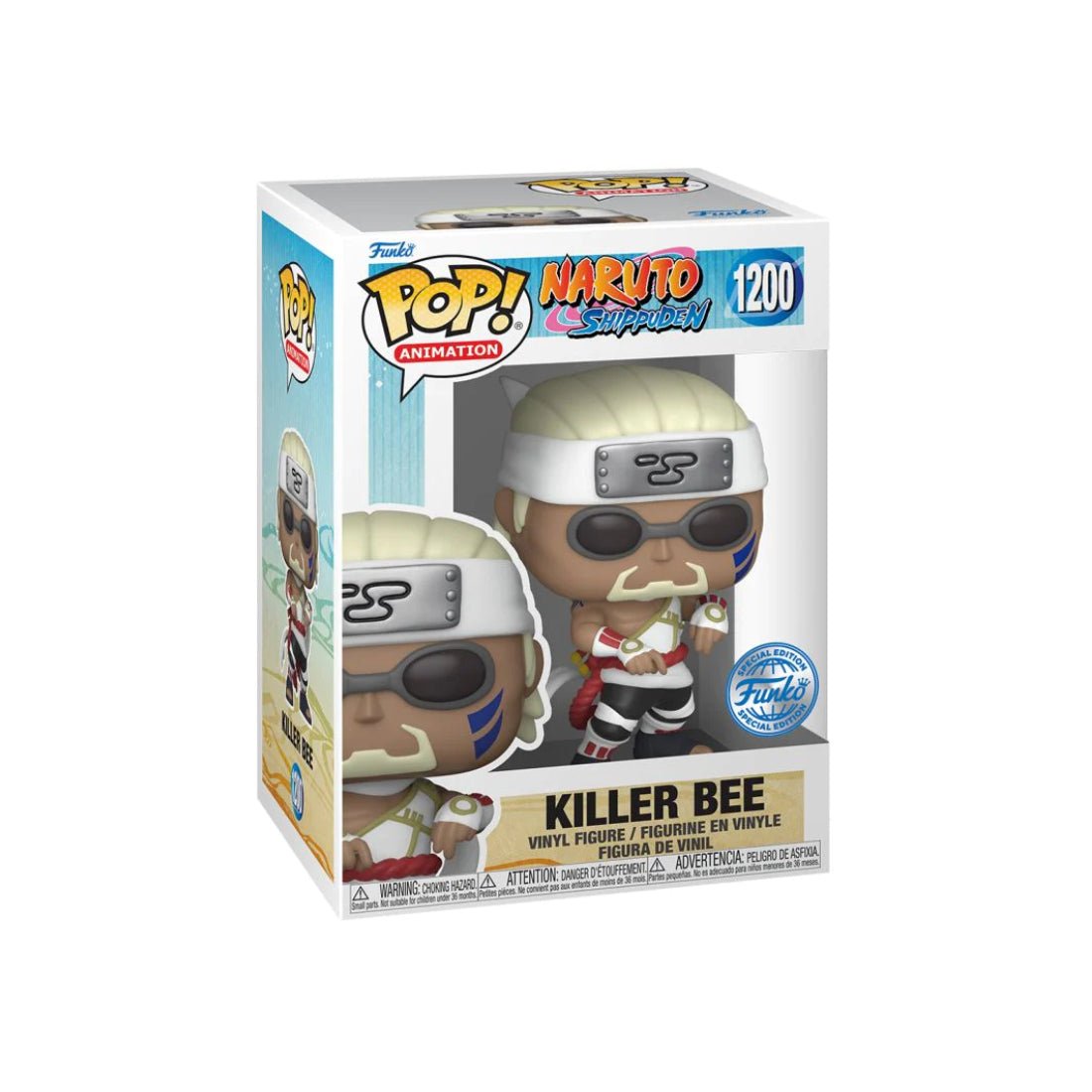 فونكو بوب! الرسوم المتحركة: Naruto - Killer Bee (حصريًا) #1200 - دسم فونكو بوب! الرسوم المتحركة: Naruto - Killer Bee (حصريًا) #1200 - دسم