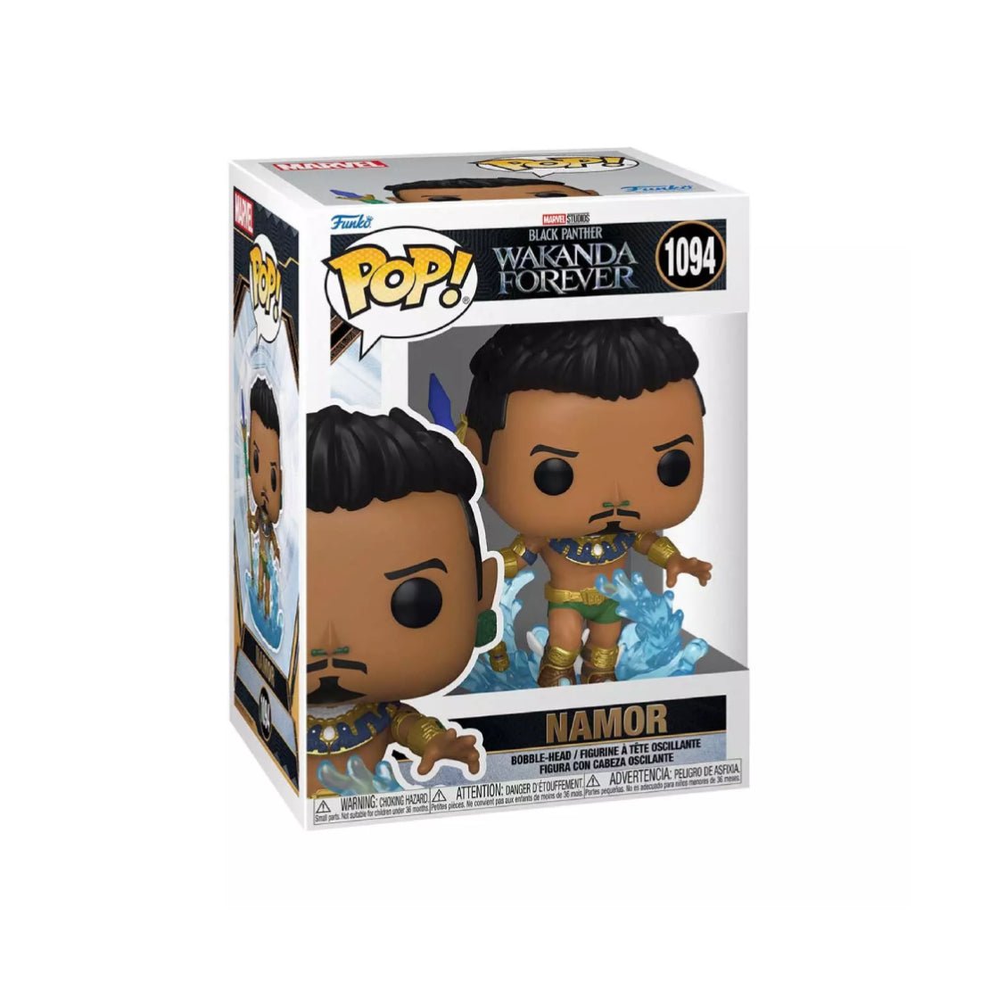 Funko Pop! Marvel: Black Panther Wakanda Forever - Namor #1094 - دمية - Store 974 | ستور ٩٧٤